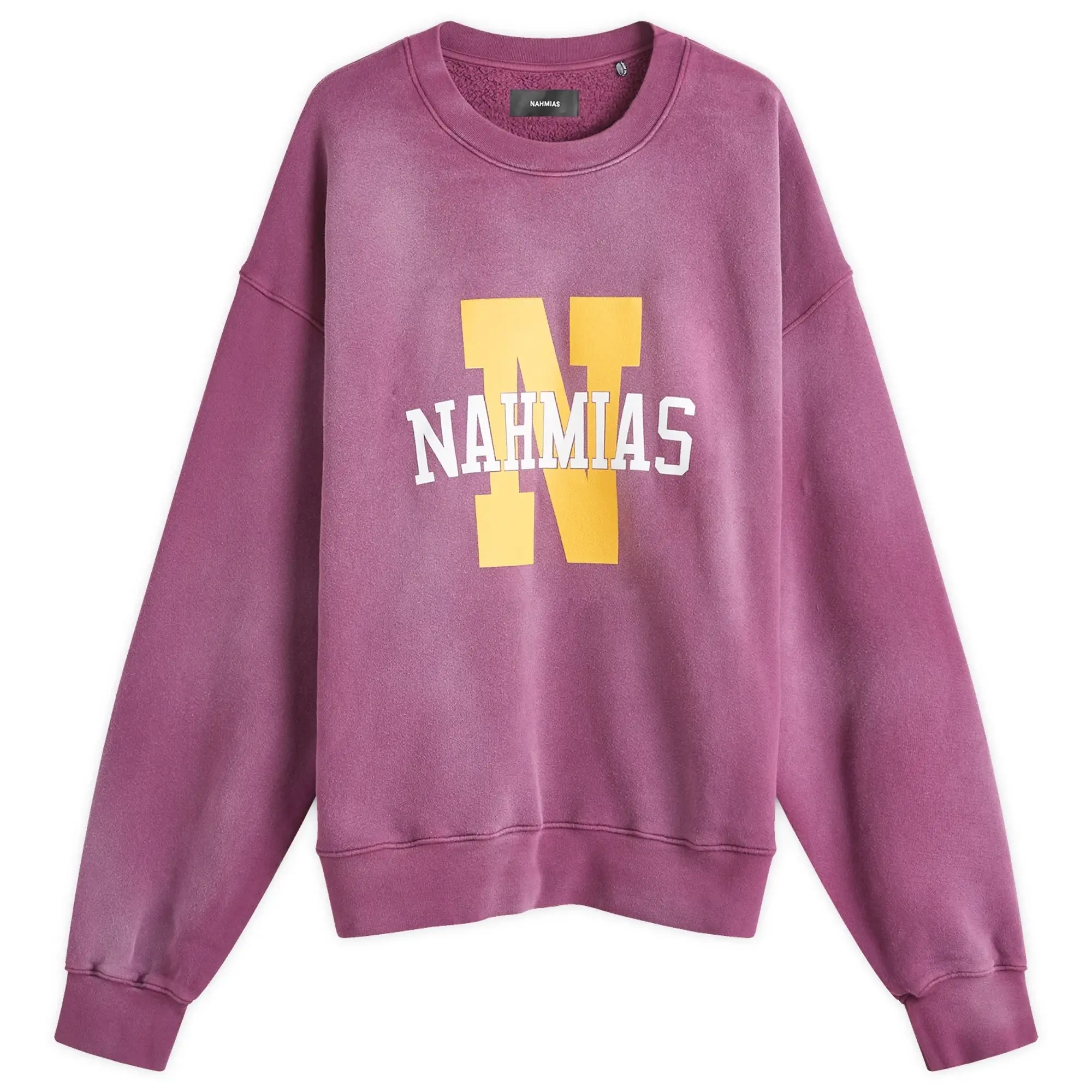 Nahmias Men's Teams Sweatshirt Sunfade Plum