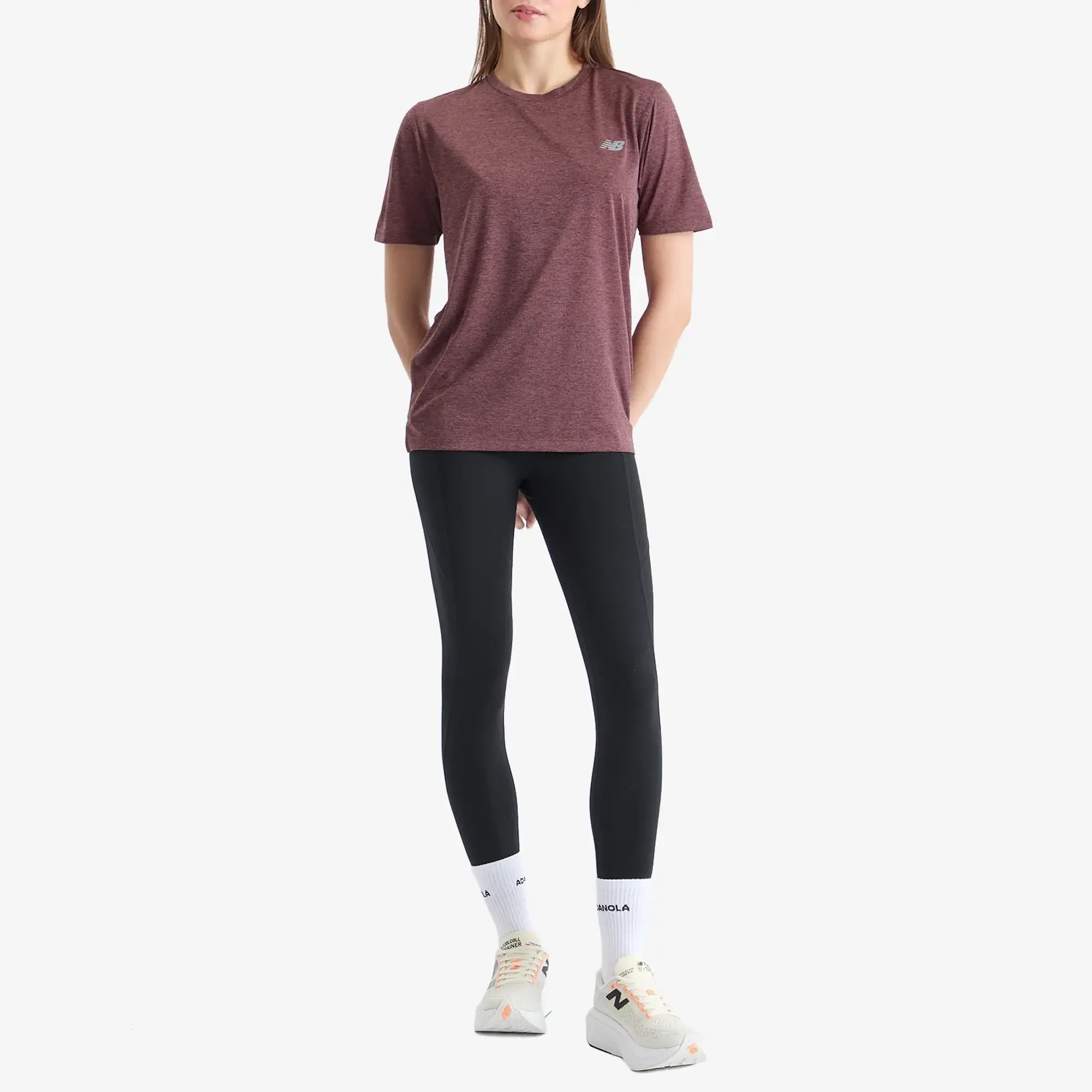 New Balance Athletics T-Shirt Purple
