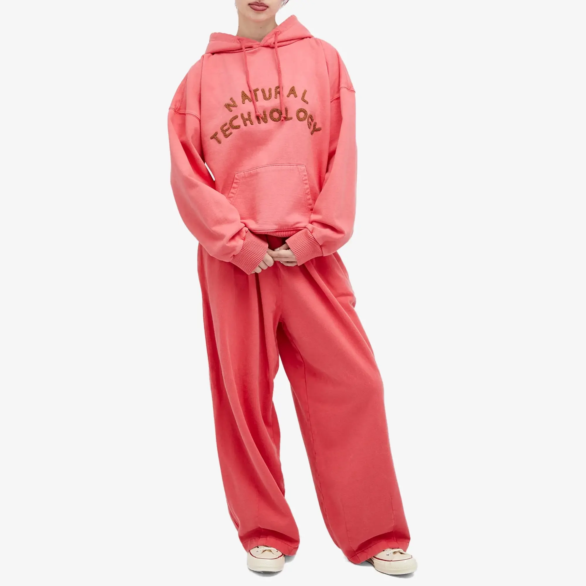 Story mfg. Women's Geo Hoodie Hibiscus