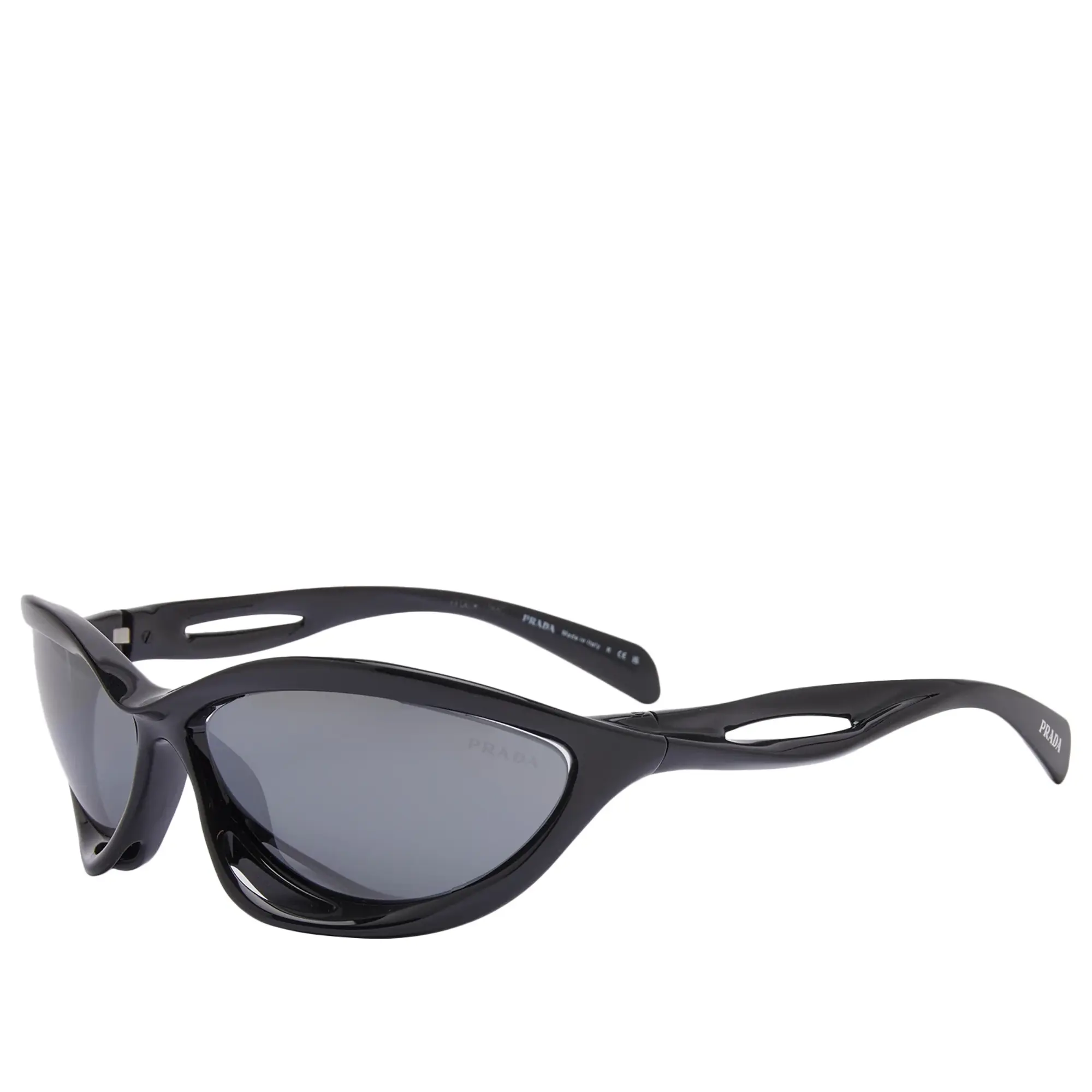 Prada Eyewear Men's A26S Sunglasses Black/Grey