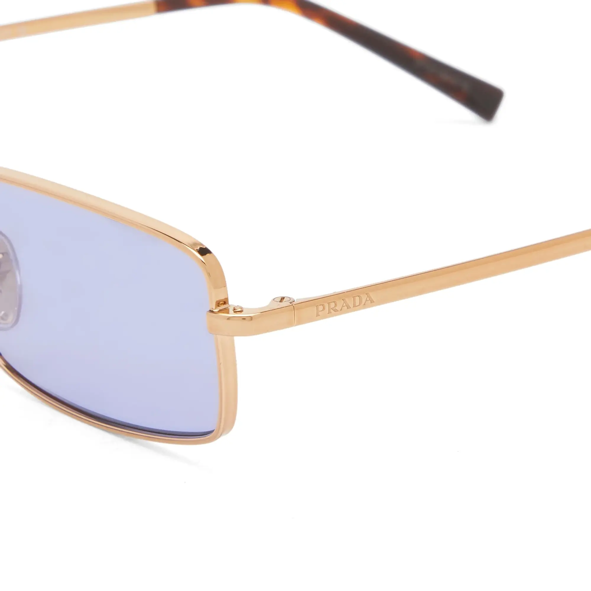 Prada Eyewear Women's A60S Sunglasses Brass/Violet