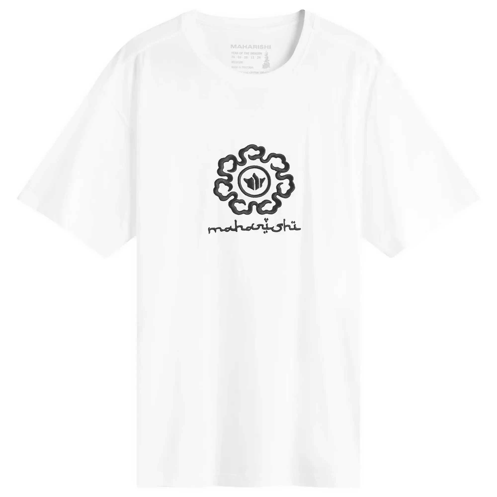 Maharishi Men's Spiral Temple T-Shirt White