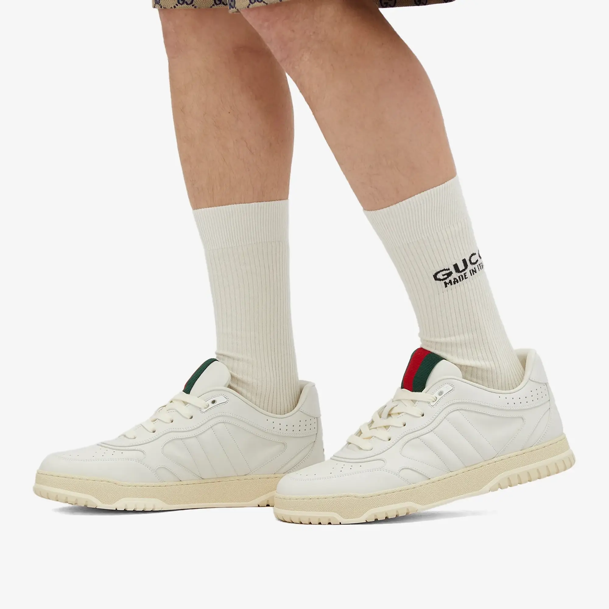 Gucci Men's Re-Web Sneaker White
