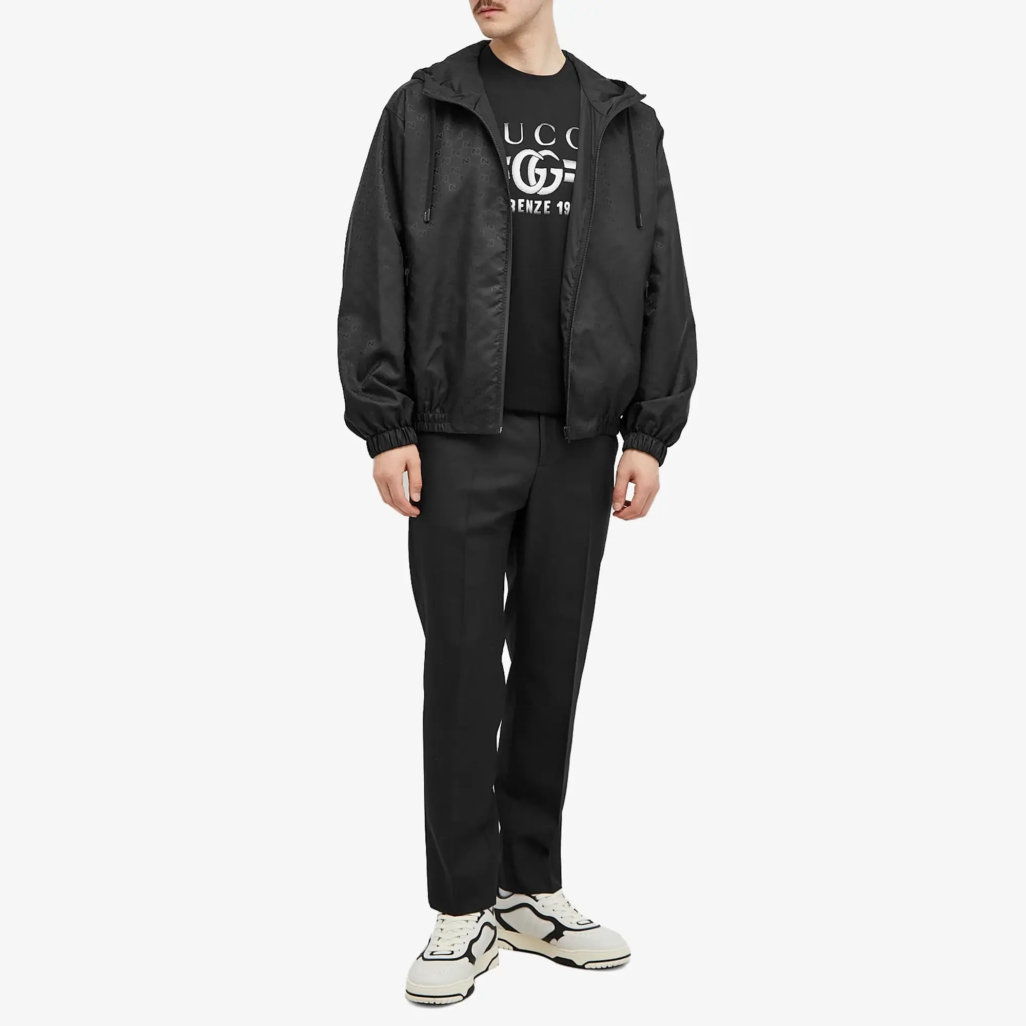 Gucci Men's Wool Trousers Black