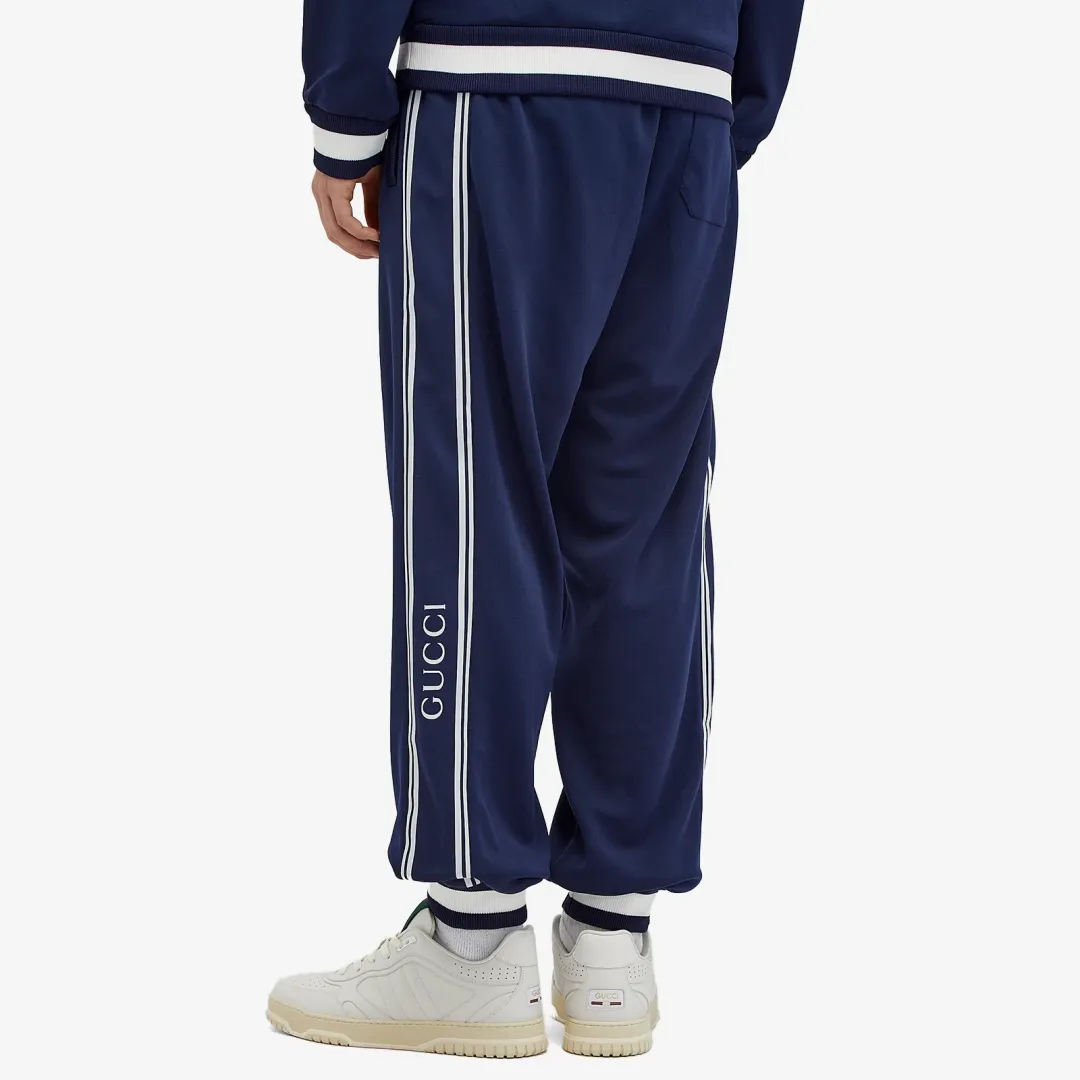 【NAVY】LOTTO JQD TAPE TRACK PANTS Vintage Lotto shell windbreaker track pants | Depop
