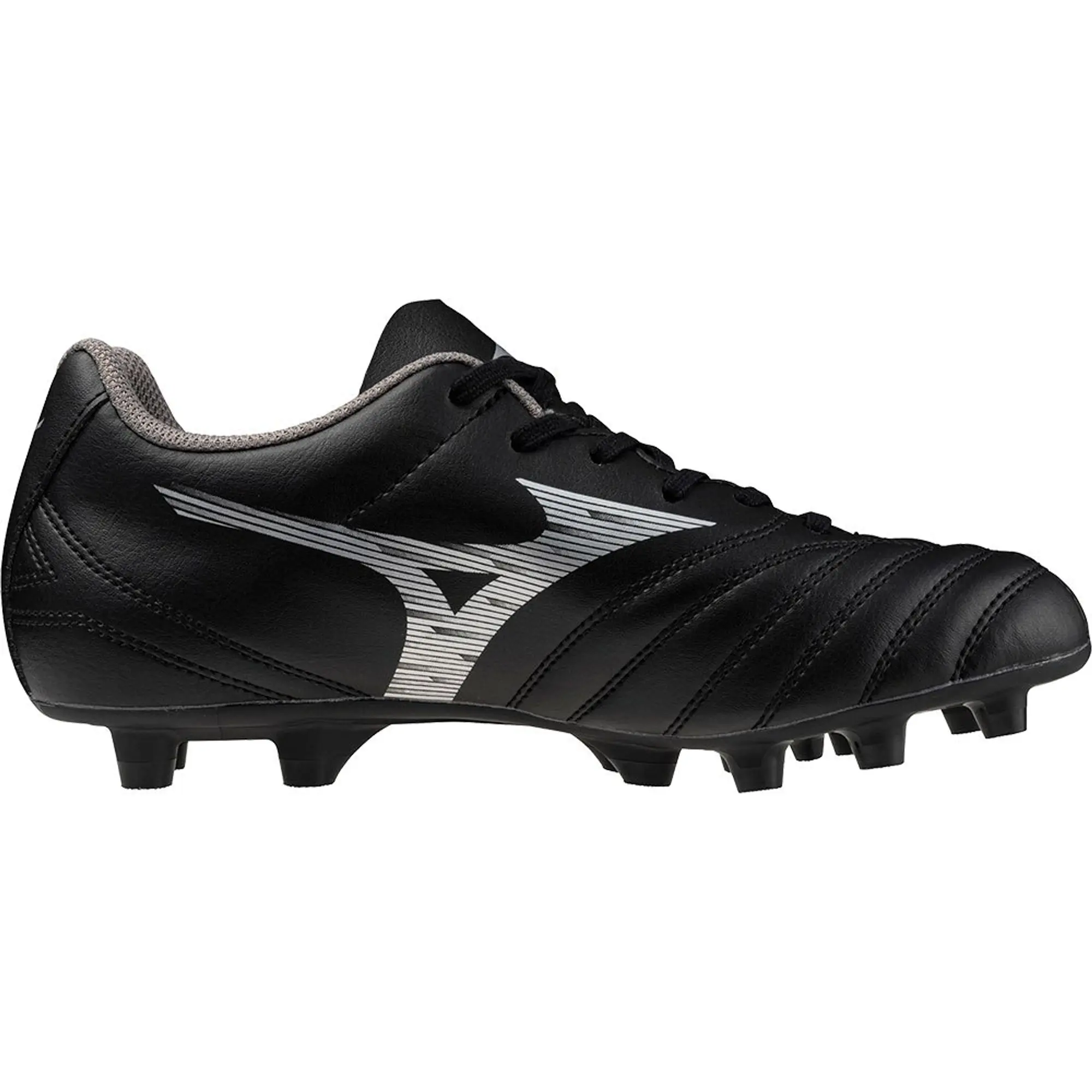 Mizuno Monarcida Neo Lll Select Fg Unlimited Black - Black/Silver Kids - ['Black']