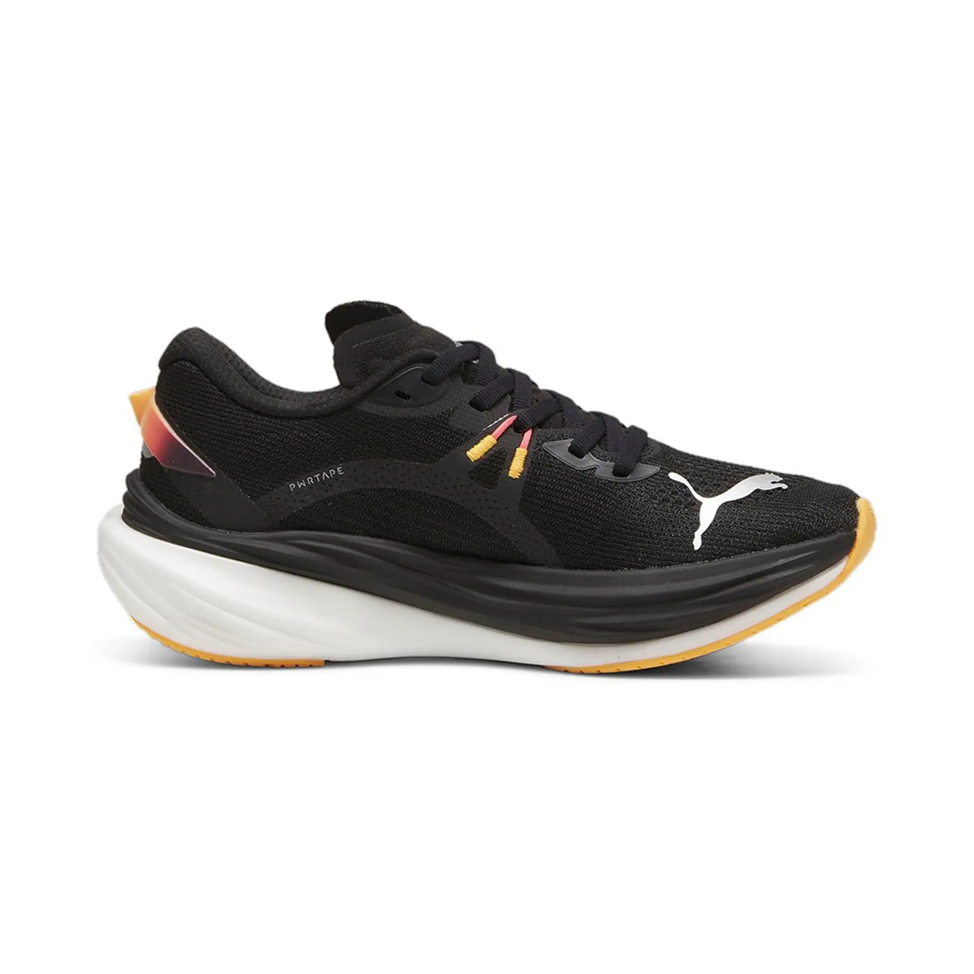Puma Deviate Nitro 3 Neutral Running Shoe Women - Black, Orange