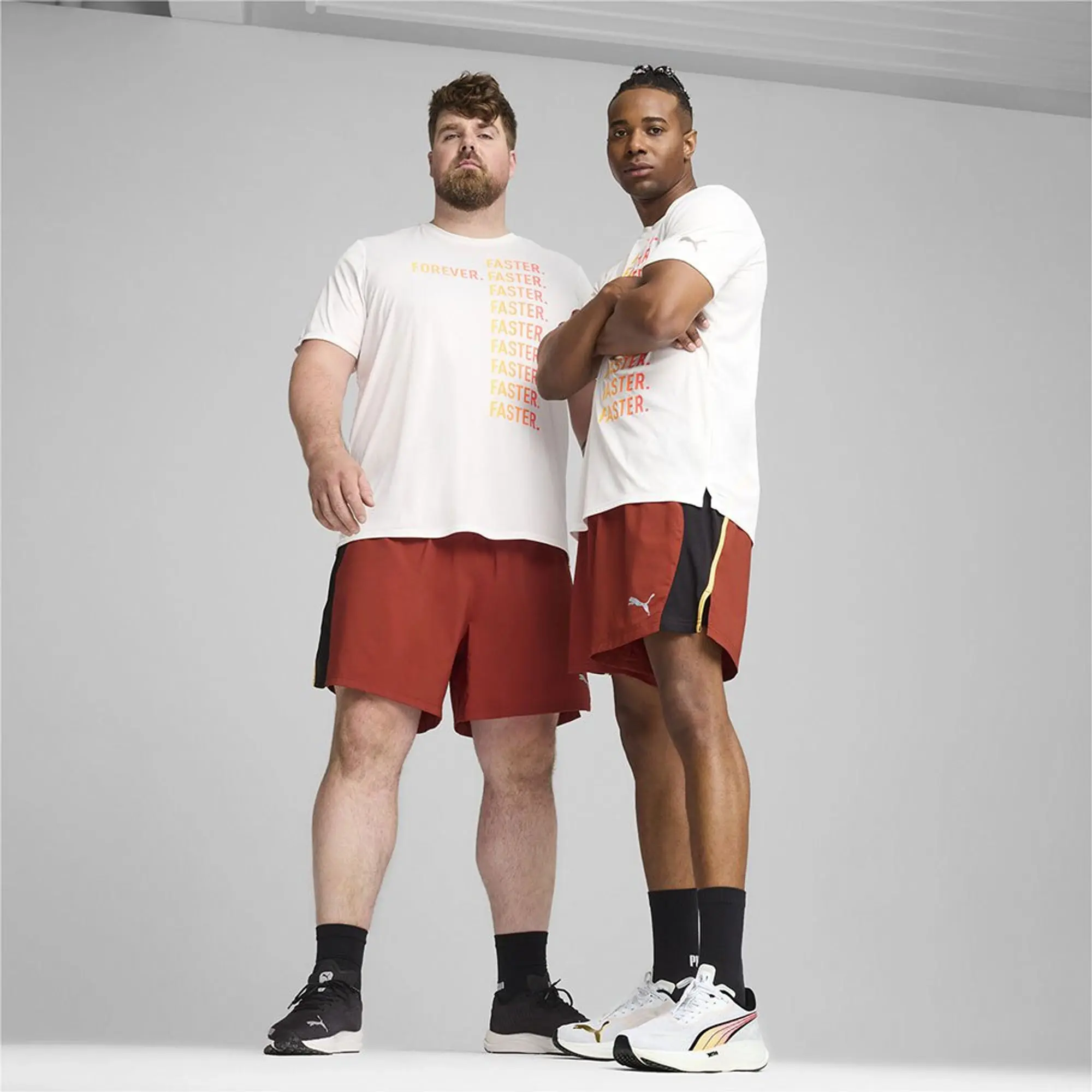 Puma RUN Fav Velocity 2-in-1 Mens Shorts - Red
