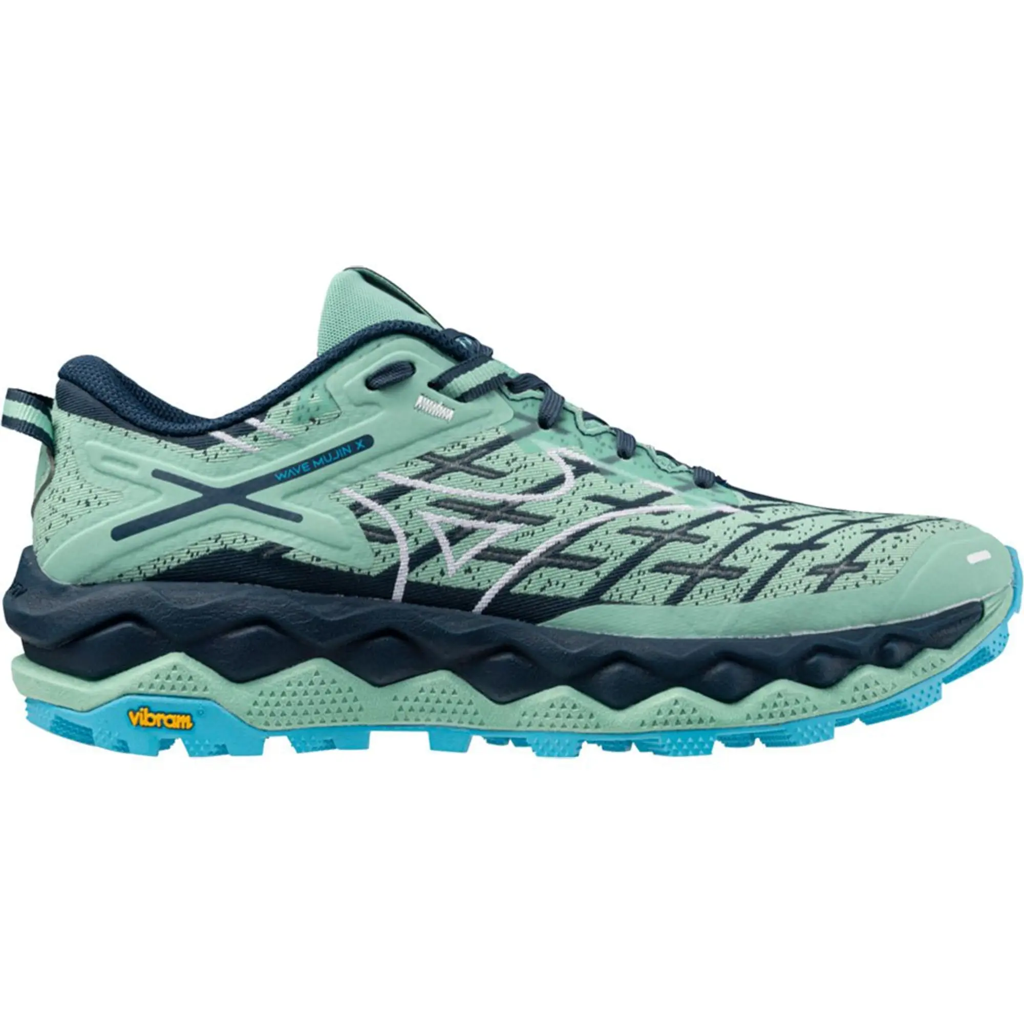 Mizuno Wave Mujin 10 Trail Running Shoes Green J1GK2470 73 FOOTY.COM