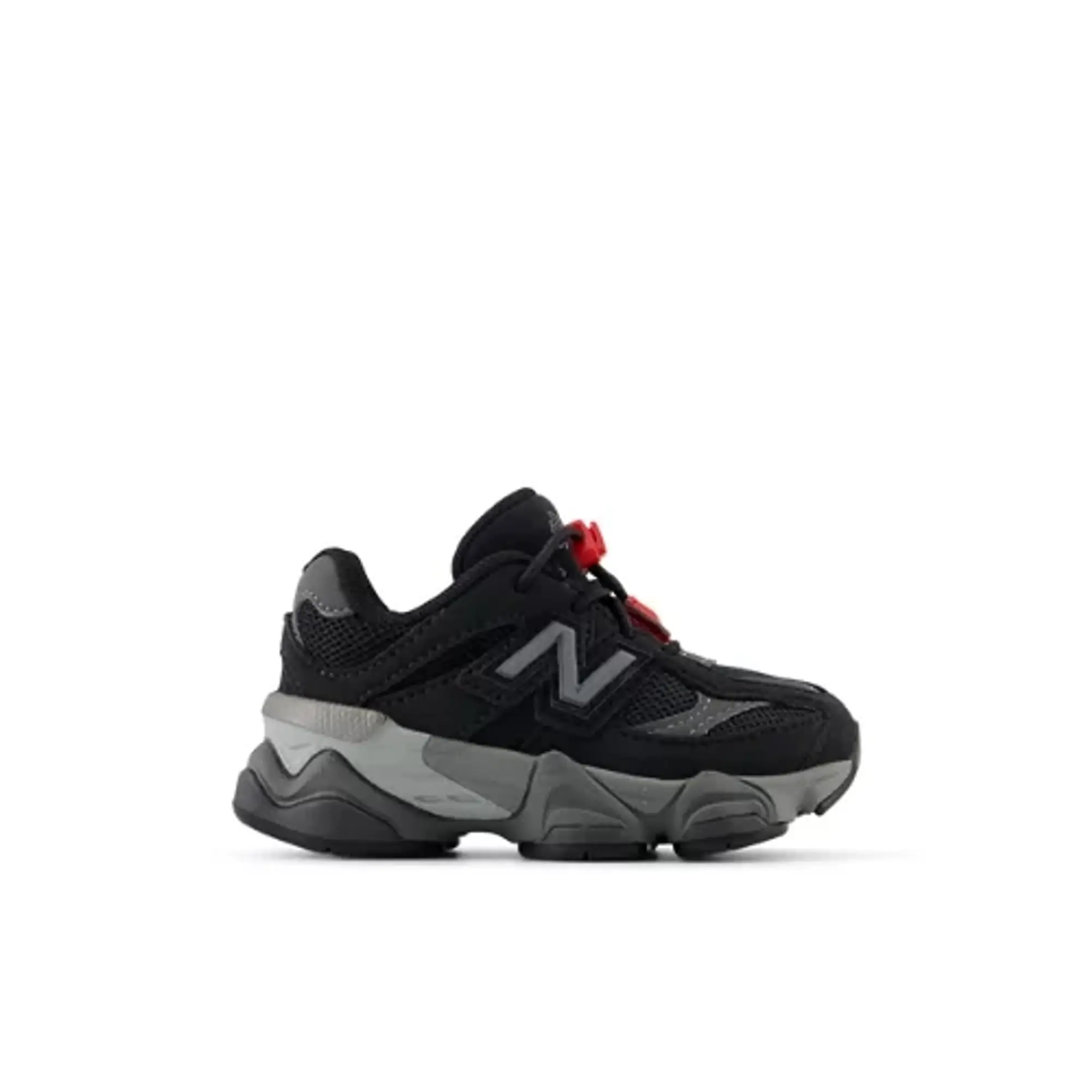 New Balance Infants' 9060 in Black/Grey Synthetic