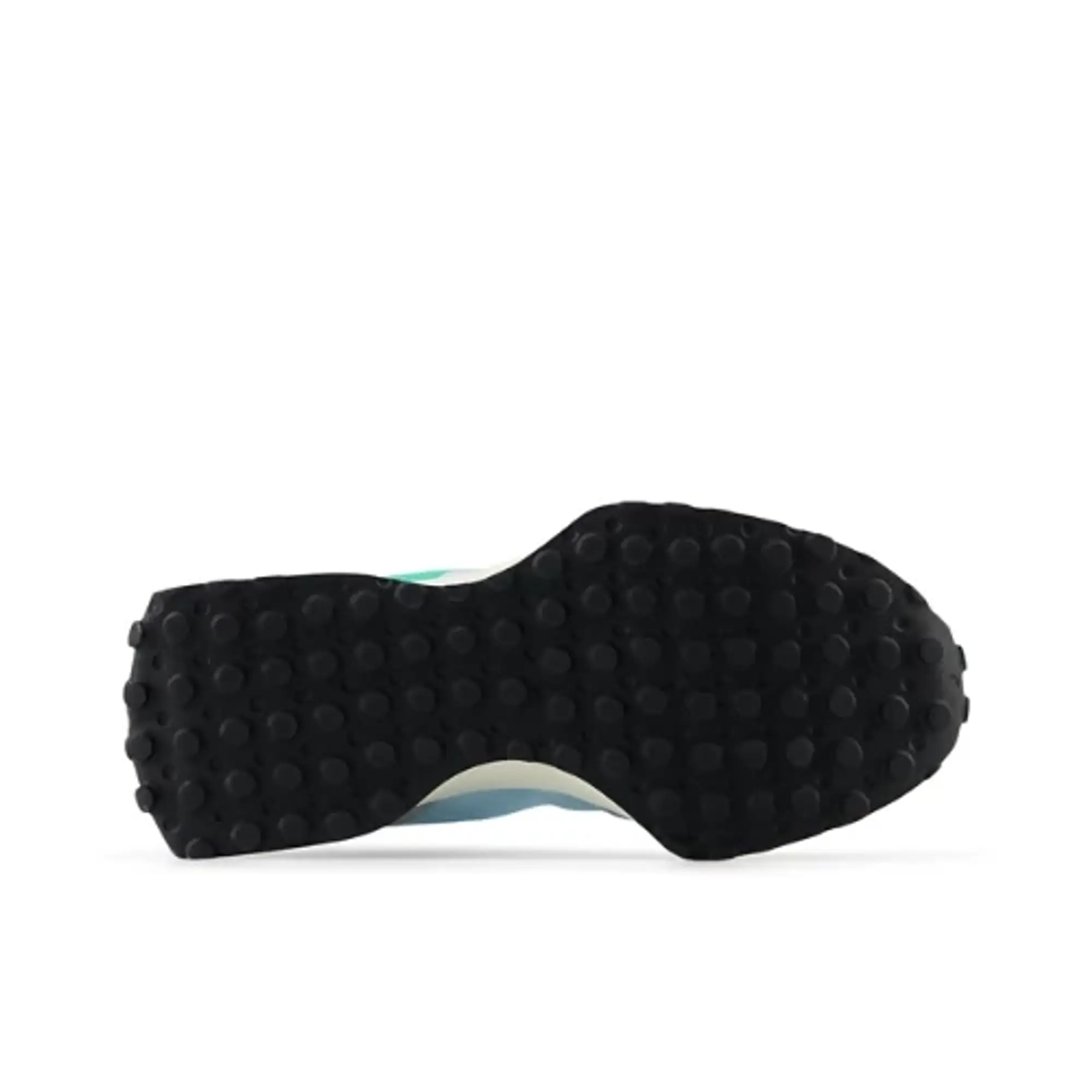 New Balance Kids' 327 in Grey/Green Synthetic