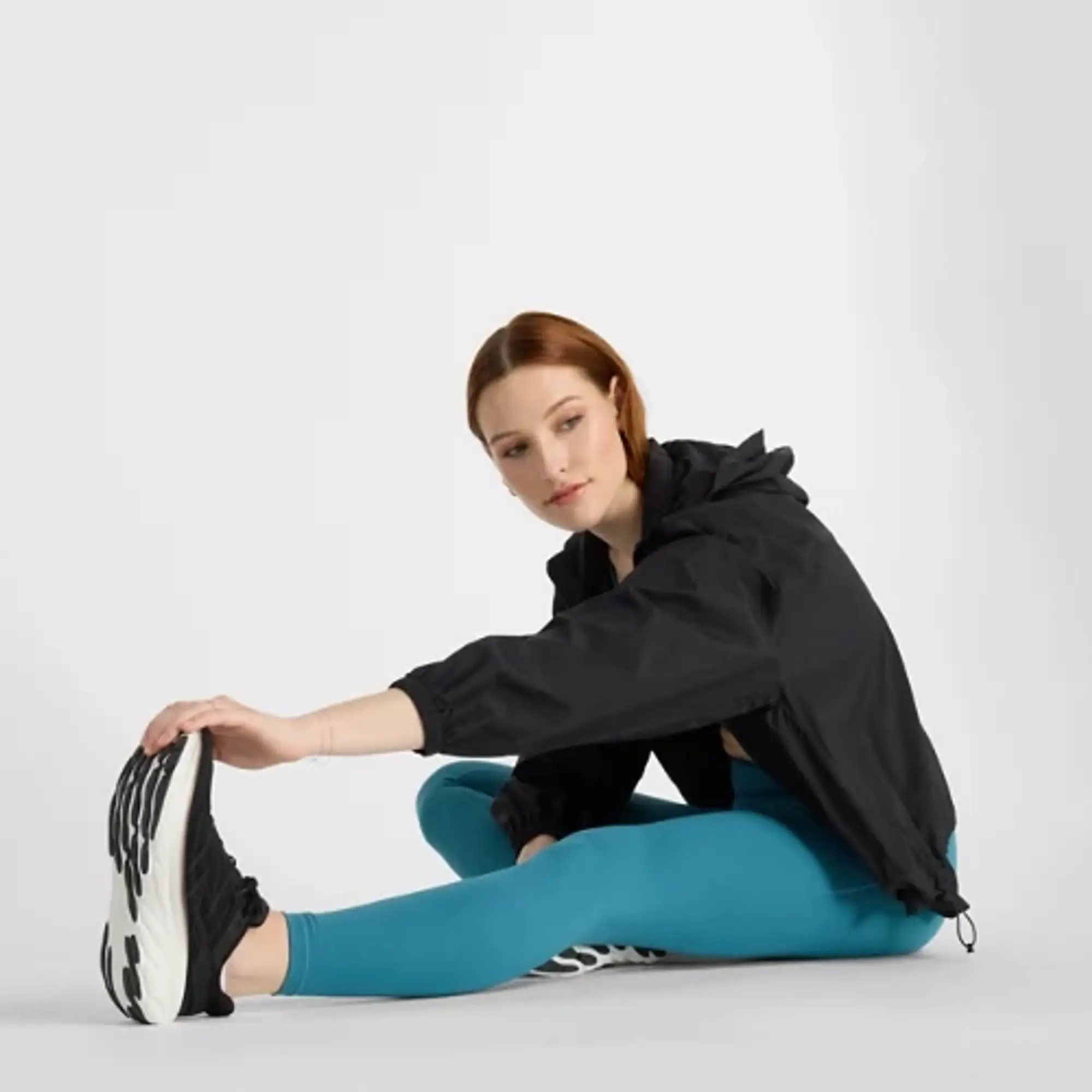 New Balance Sleek Pocket High Rise Legging Terrarium Xs