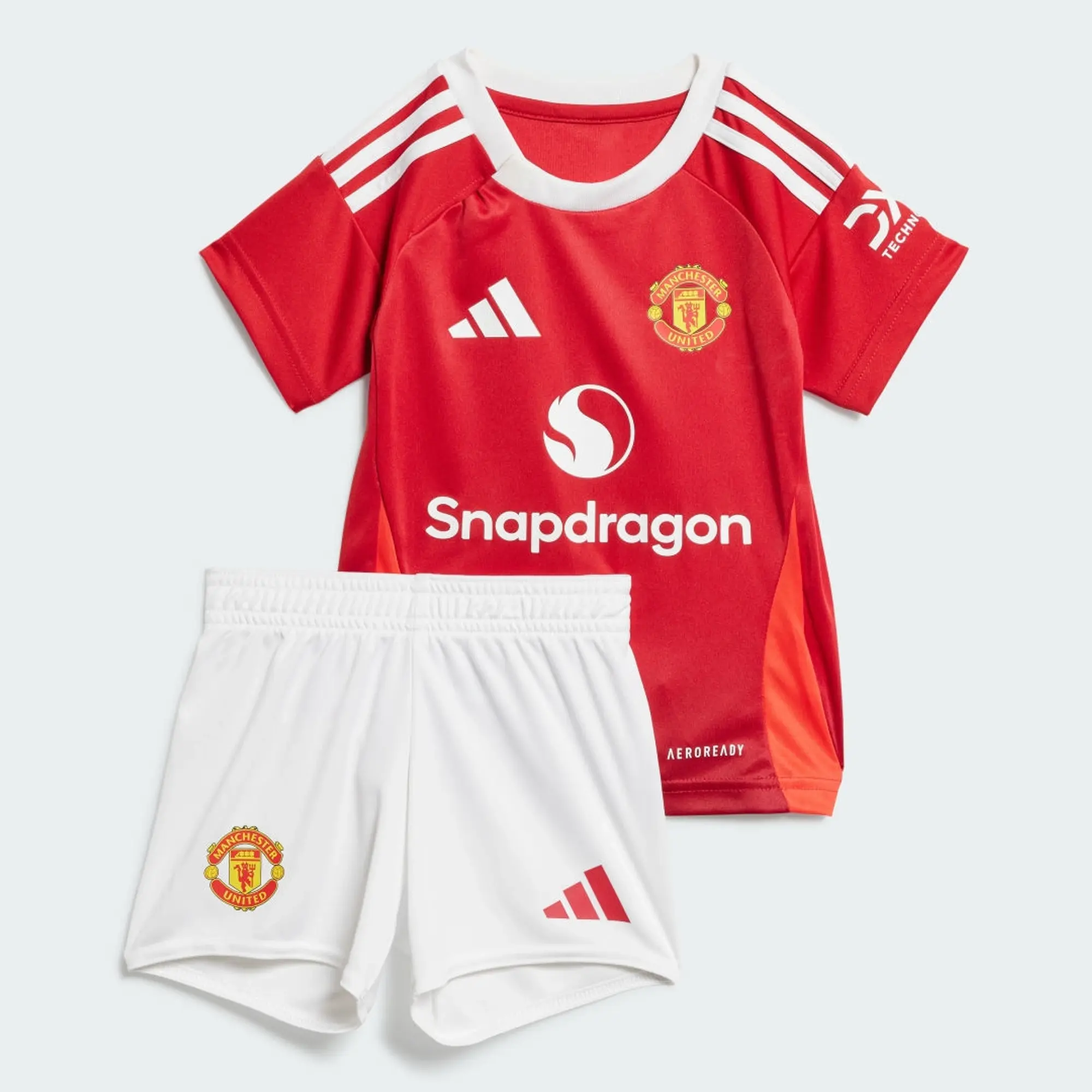 adidas Manchester United Baby SS Home Mini Kit 2024/25