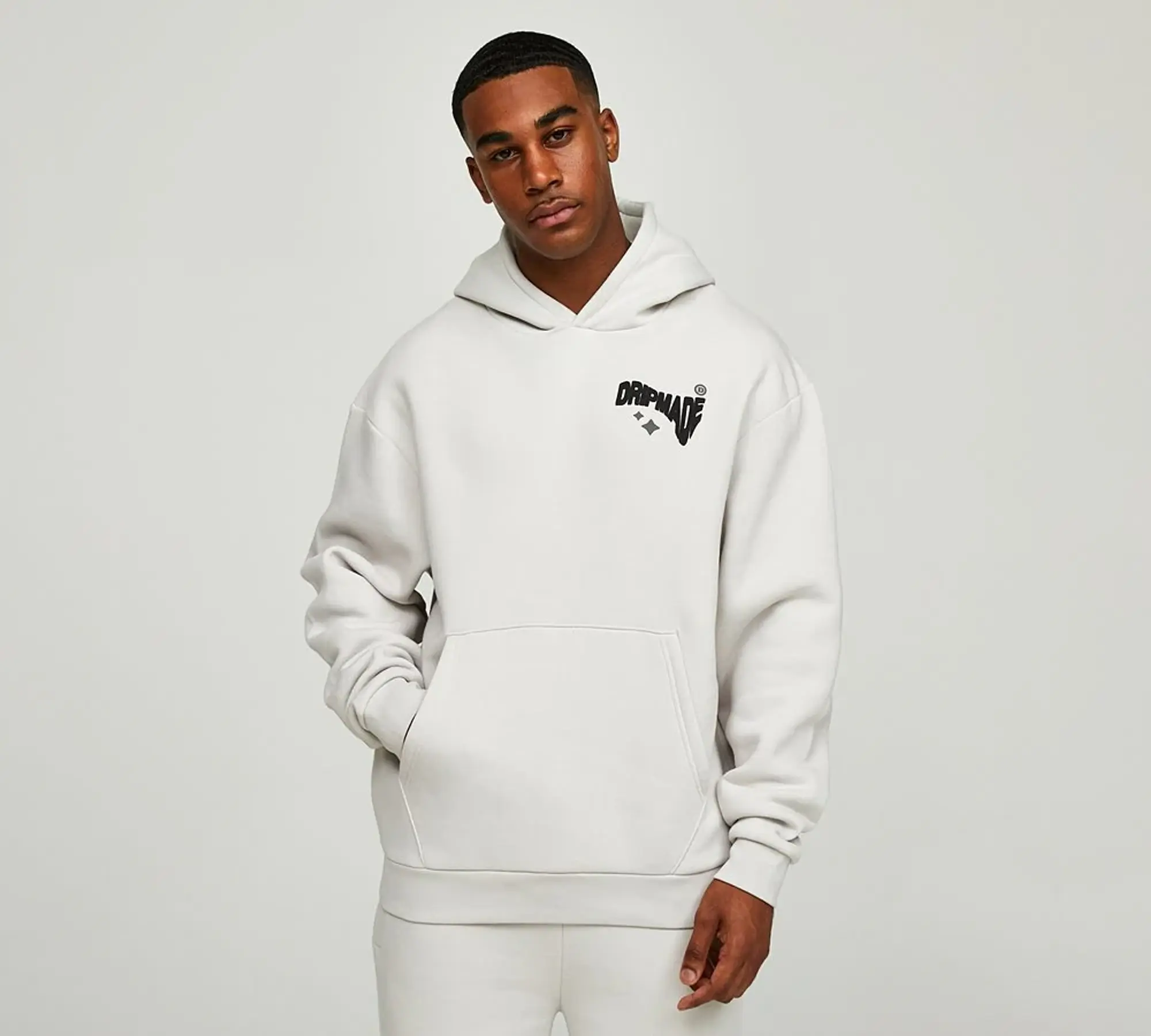 Dripmade Liquid 2.0 Overhead Hoodie - Grey - Size 2XL - Grey