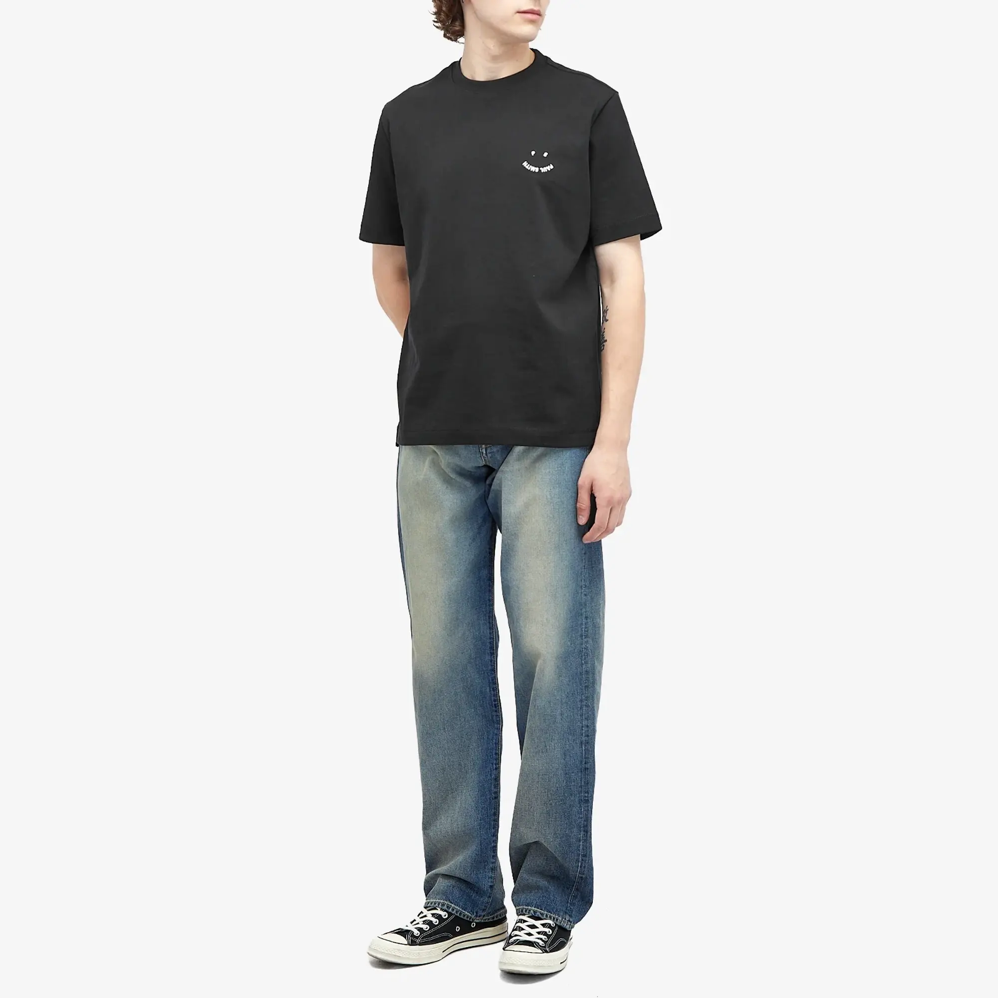 Paul Smith Men's PS Happy T-Shirt Black
