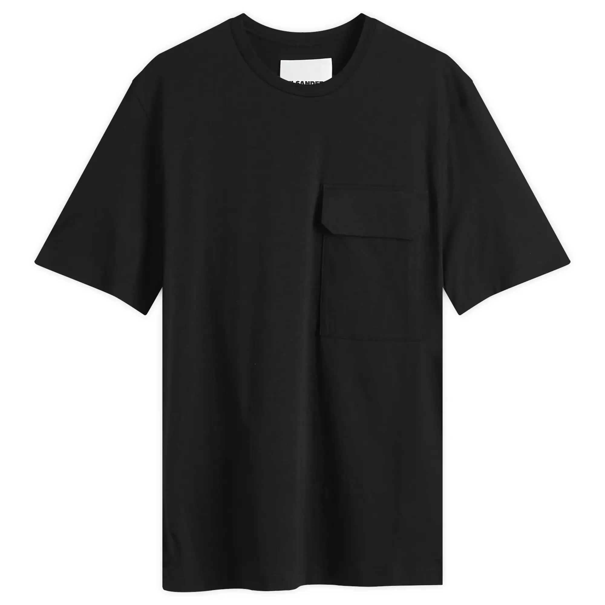 Jil Sander Men's Chest Pocket T-Shirt Black