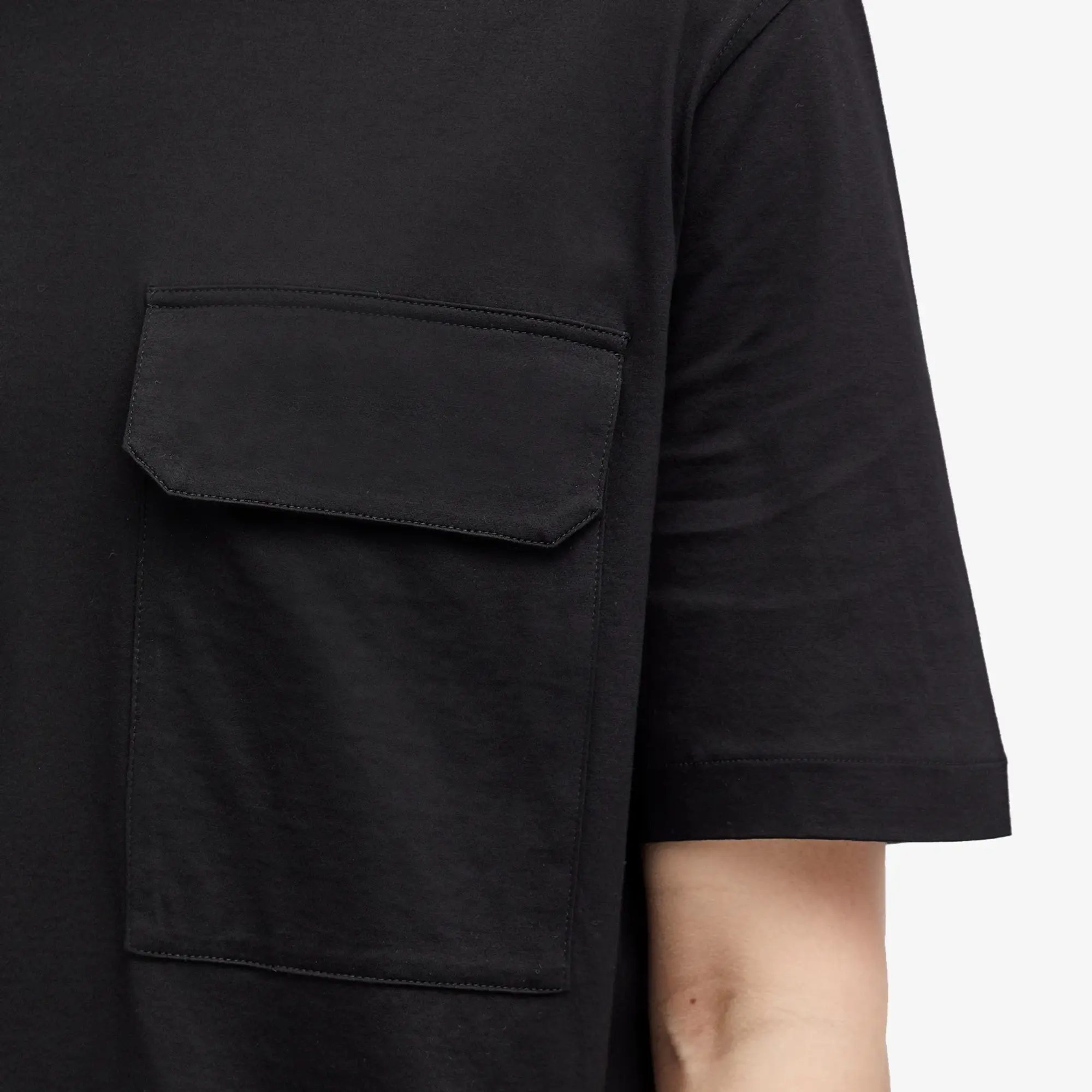 Jil Sander Men's Chest Pocket T-Shirt Black
