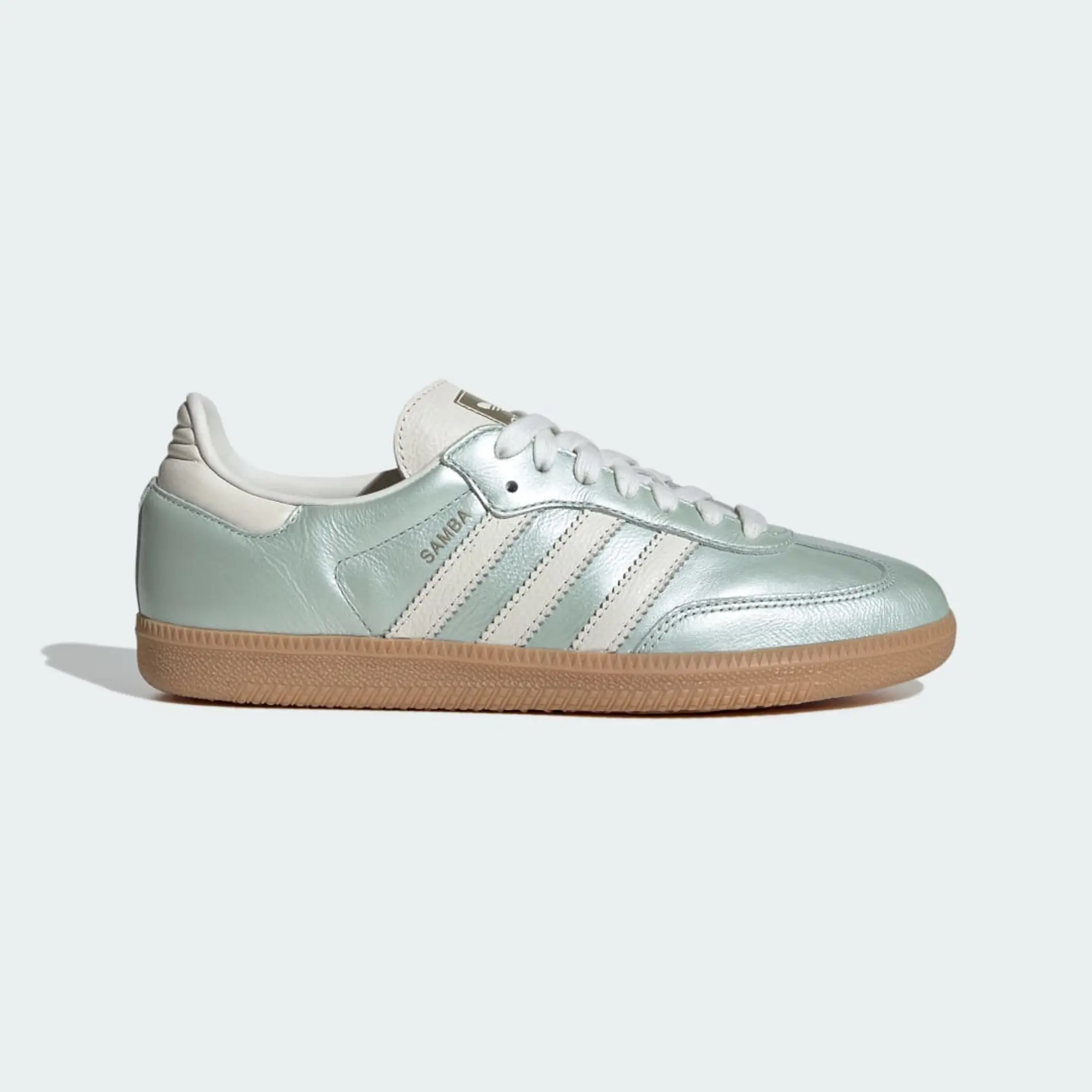 adidas Originals Womens Samba OG Trainer - Silver - Size 6.5 - Silver