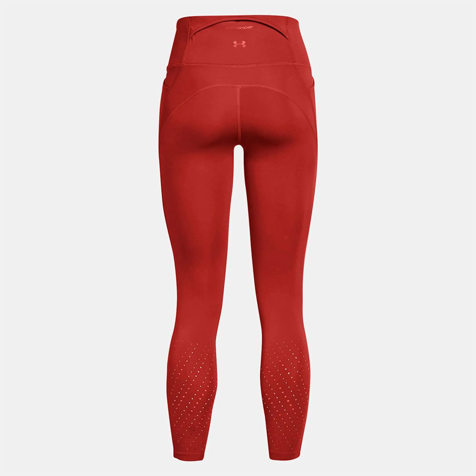 Women's  Under Armour  Launch Elite Ankle Tights Earthen Orange / Reflective XL