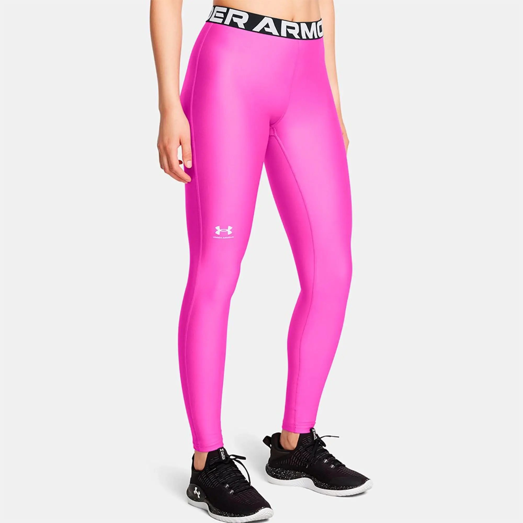 Under Armour Womens HeatGear Authentic Legging - Purple - Size XL - Purple