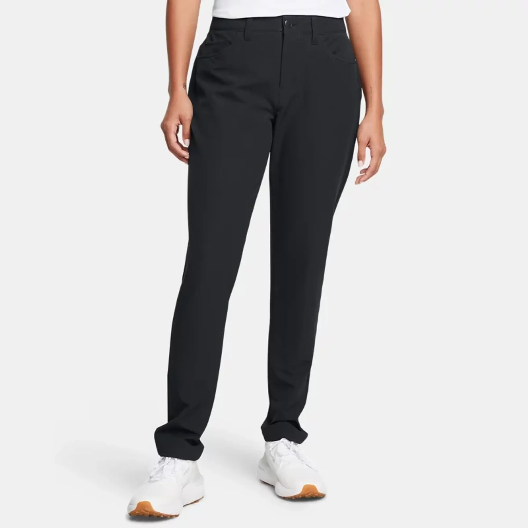 Women's  Under Armour  Drive Pro Cold Weather 5-Pocket Pants Black / Halo Gray 8