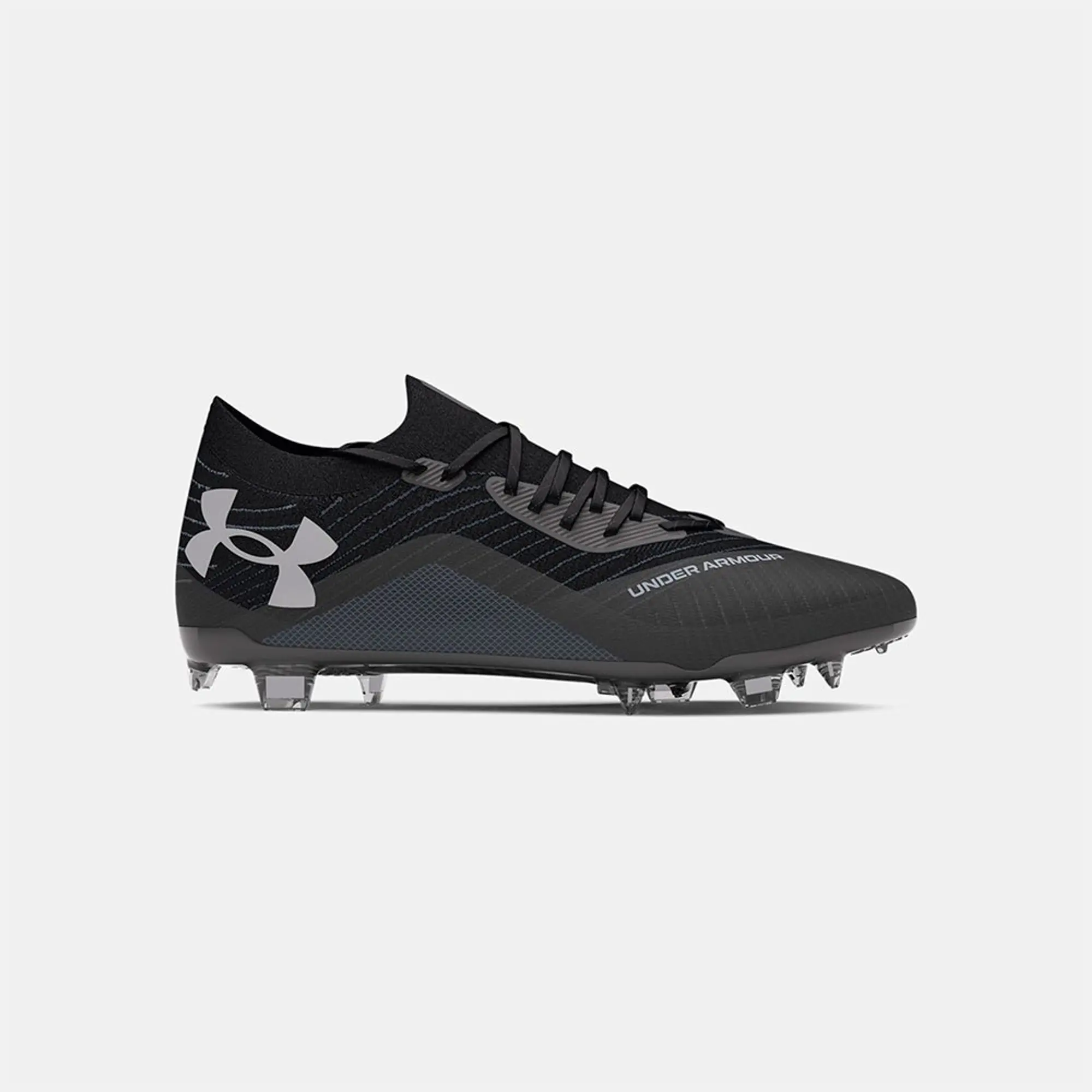 Women's  Under Armour  Shadow Elite 2 Firm Ground Football Boots Black / Castlerock / Halo Gray 7