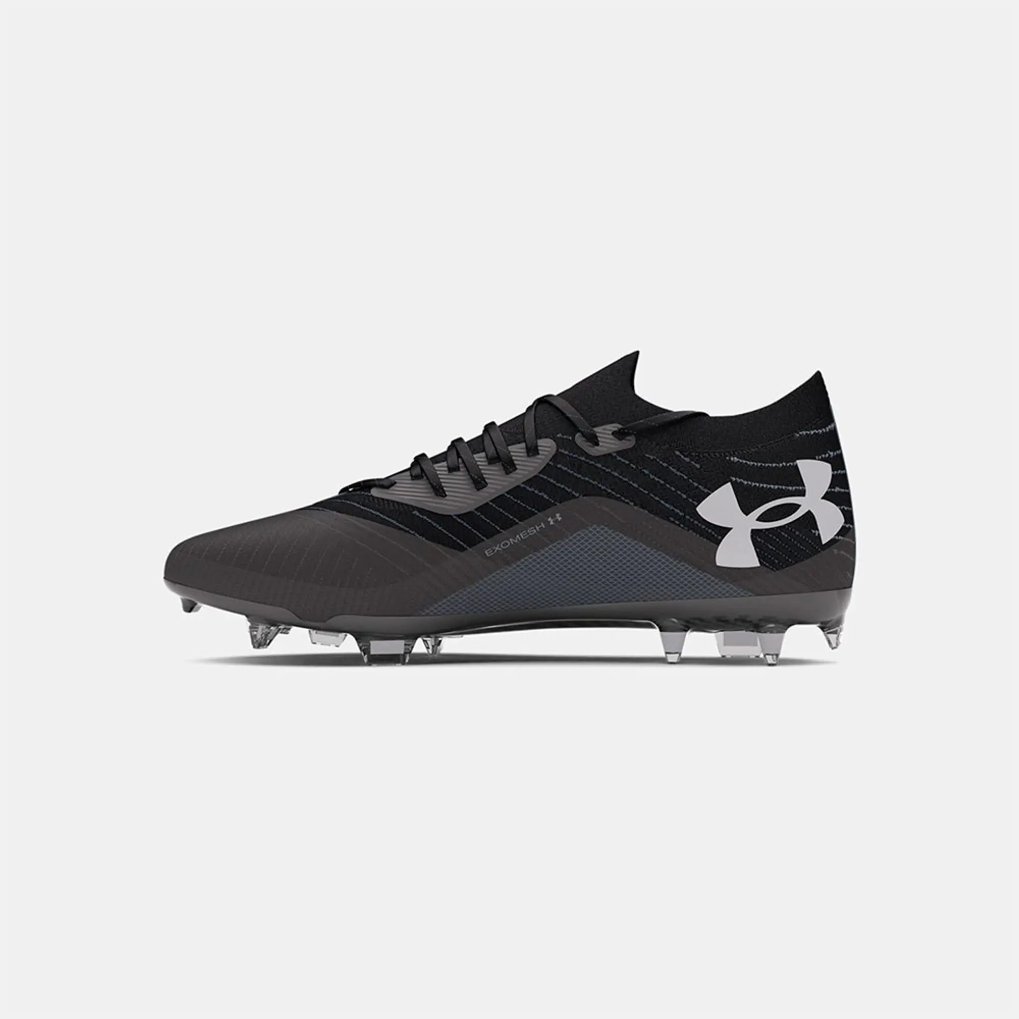 Women's  Under Armour  Shadow Elite 2 Firm Ground Football Boots Black / Castlerock / Halo Gray 7