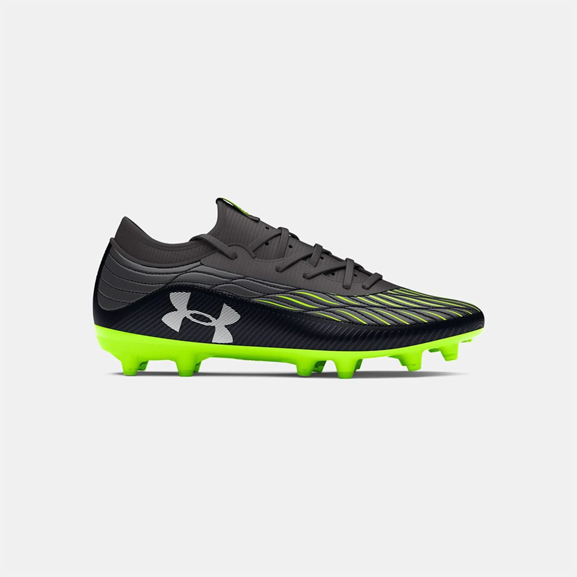 Kids'  Under Armour  Magnetico Select 4 Firm Ground Jr. Football Boots Black / Anthracite / White 5.5