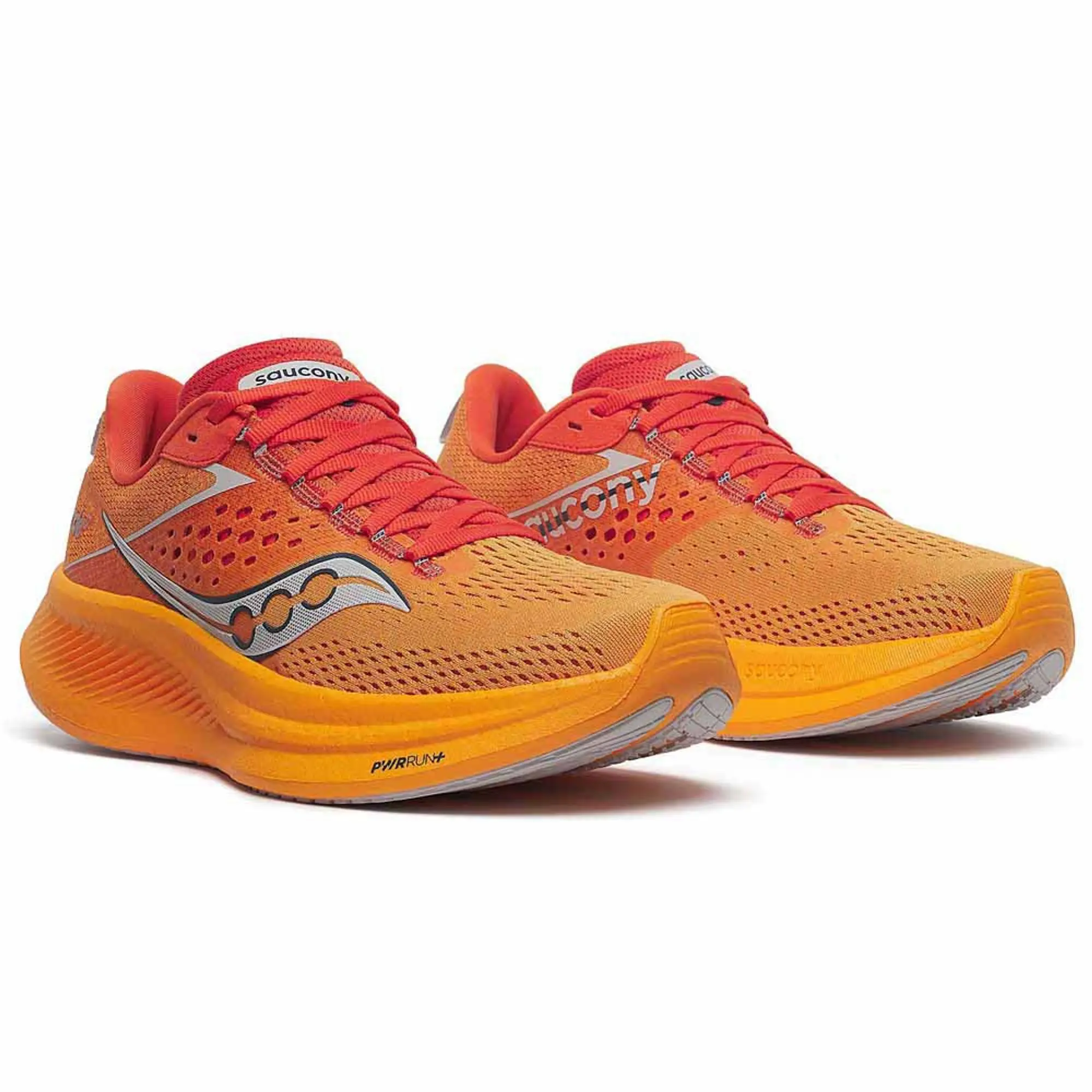 Saucony Ride 17 Neutral Running Shoe Women - Red, Orange