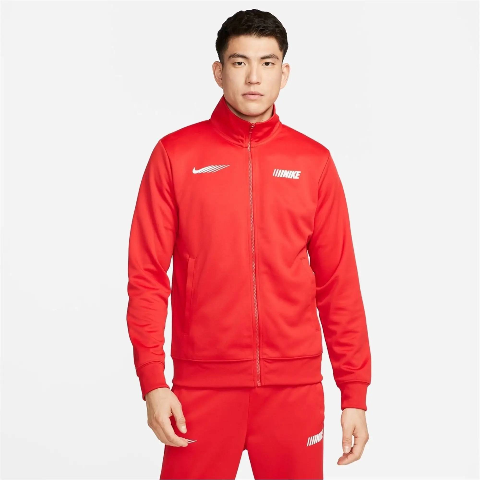 Nike Sportswear Standard Issue Track Top - Black