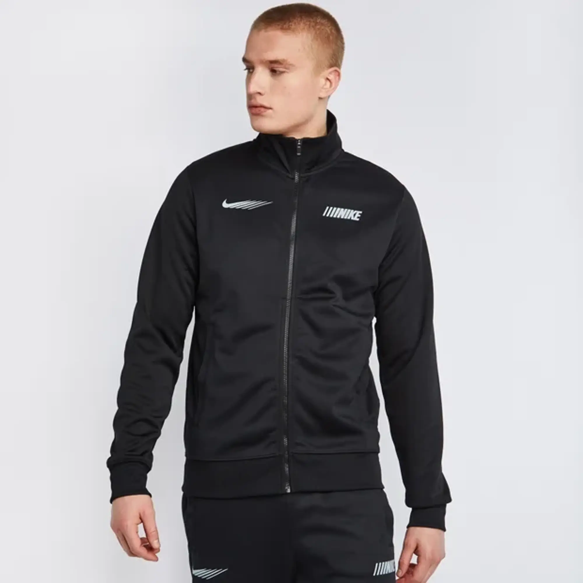 Nike Sportswear Standard Issue Track Top - Black