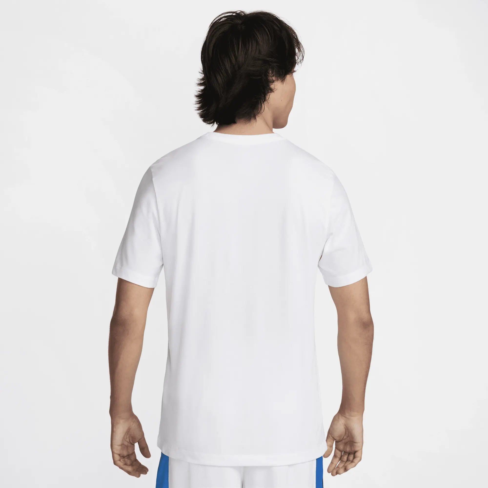 Nike Gre 24 M Ss Team Tee Oly24 Men Shortsleeves White