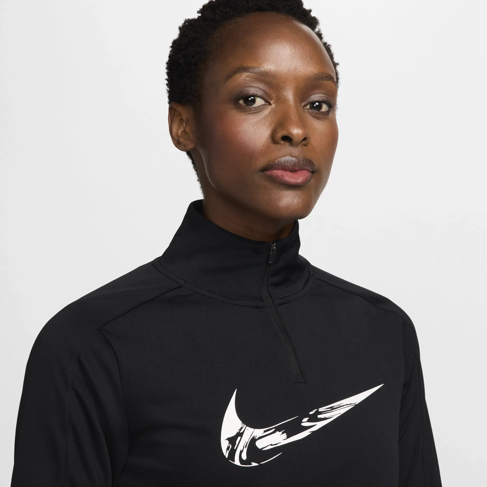 Nike zip top womens hotsell