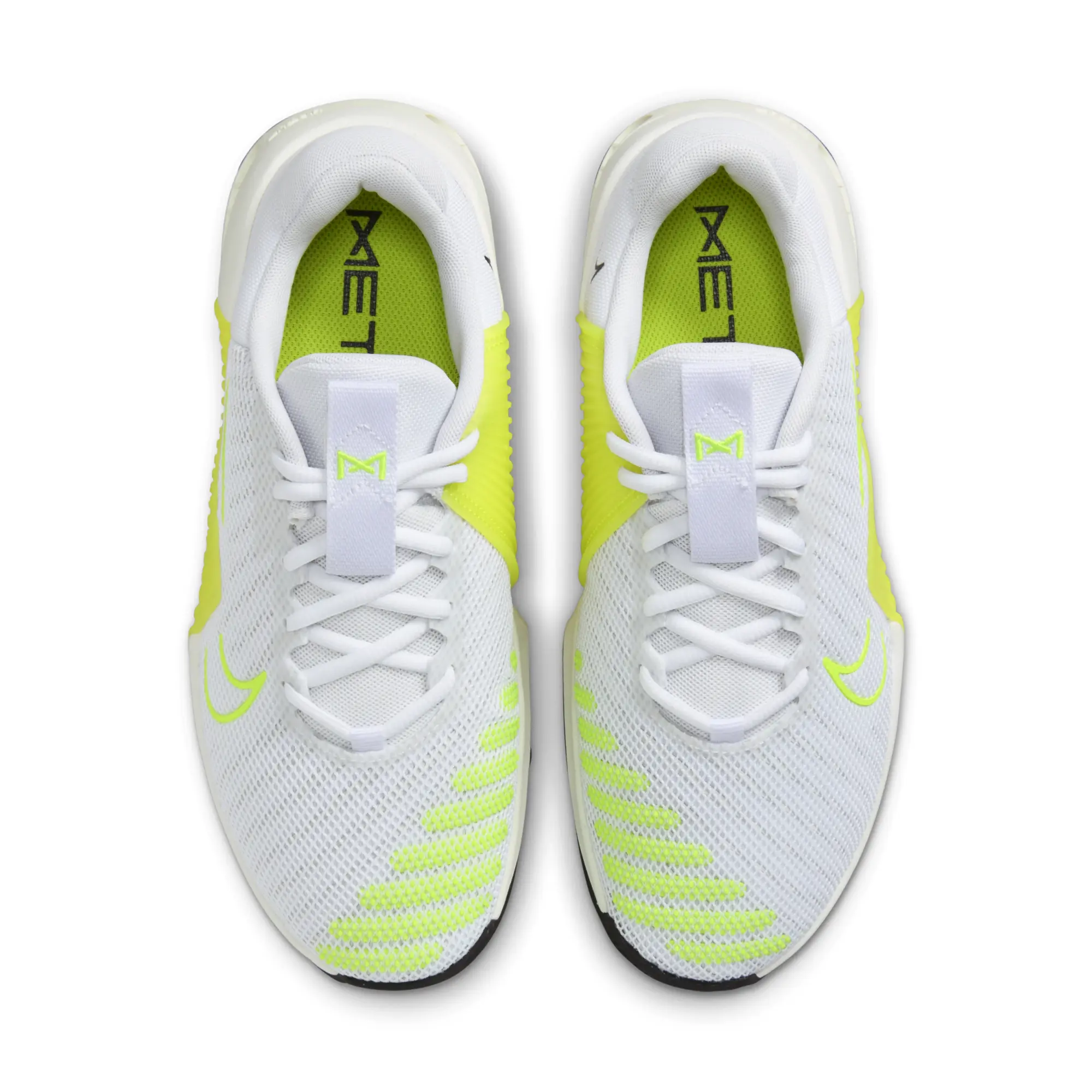 Nike Training Metcon 9 Trainers In White And Green