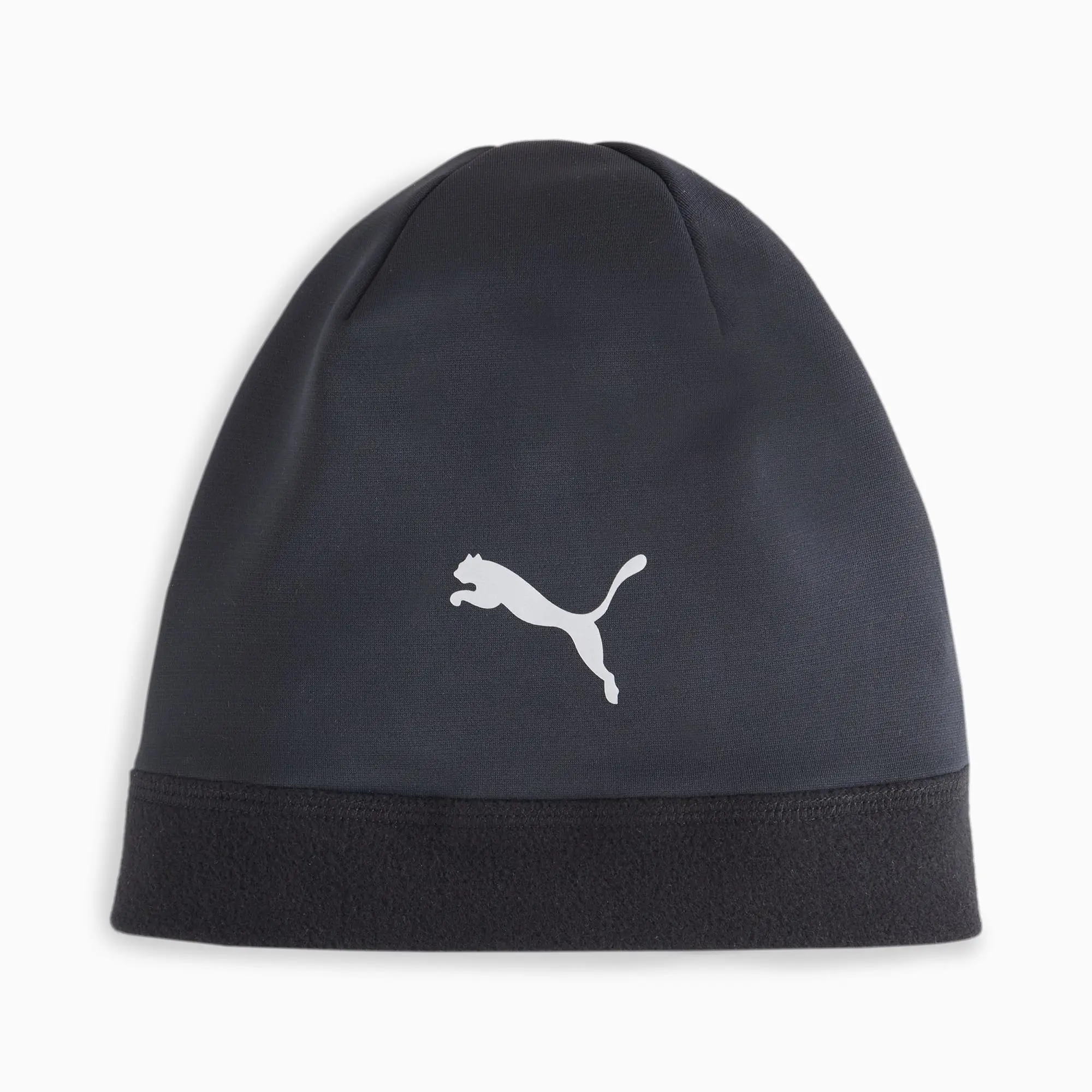 Run PUMA Beanie Hat, Black