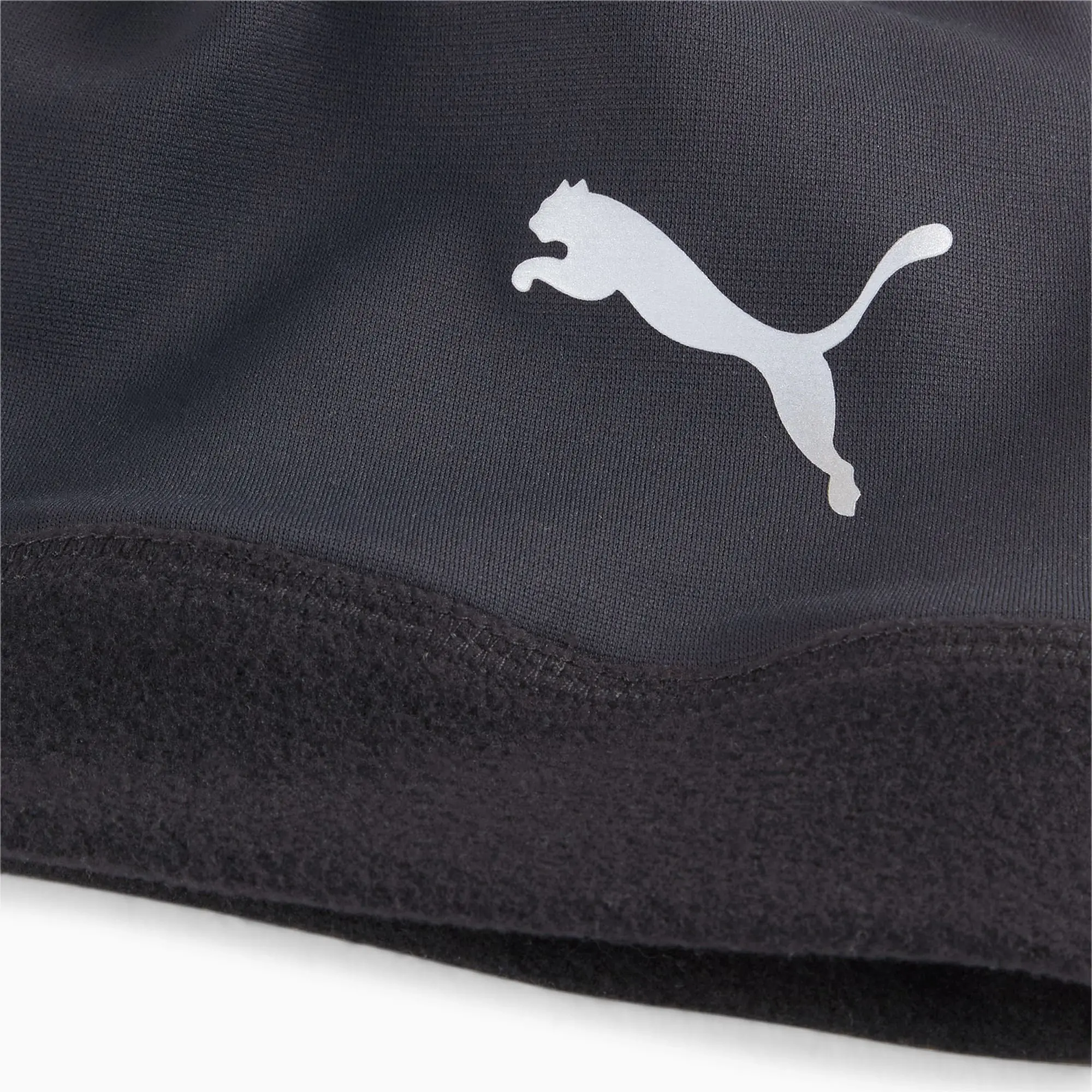Run PUMA Beanie Hat, Black
