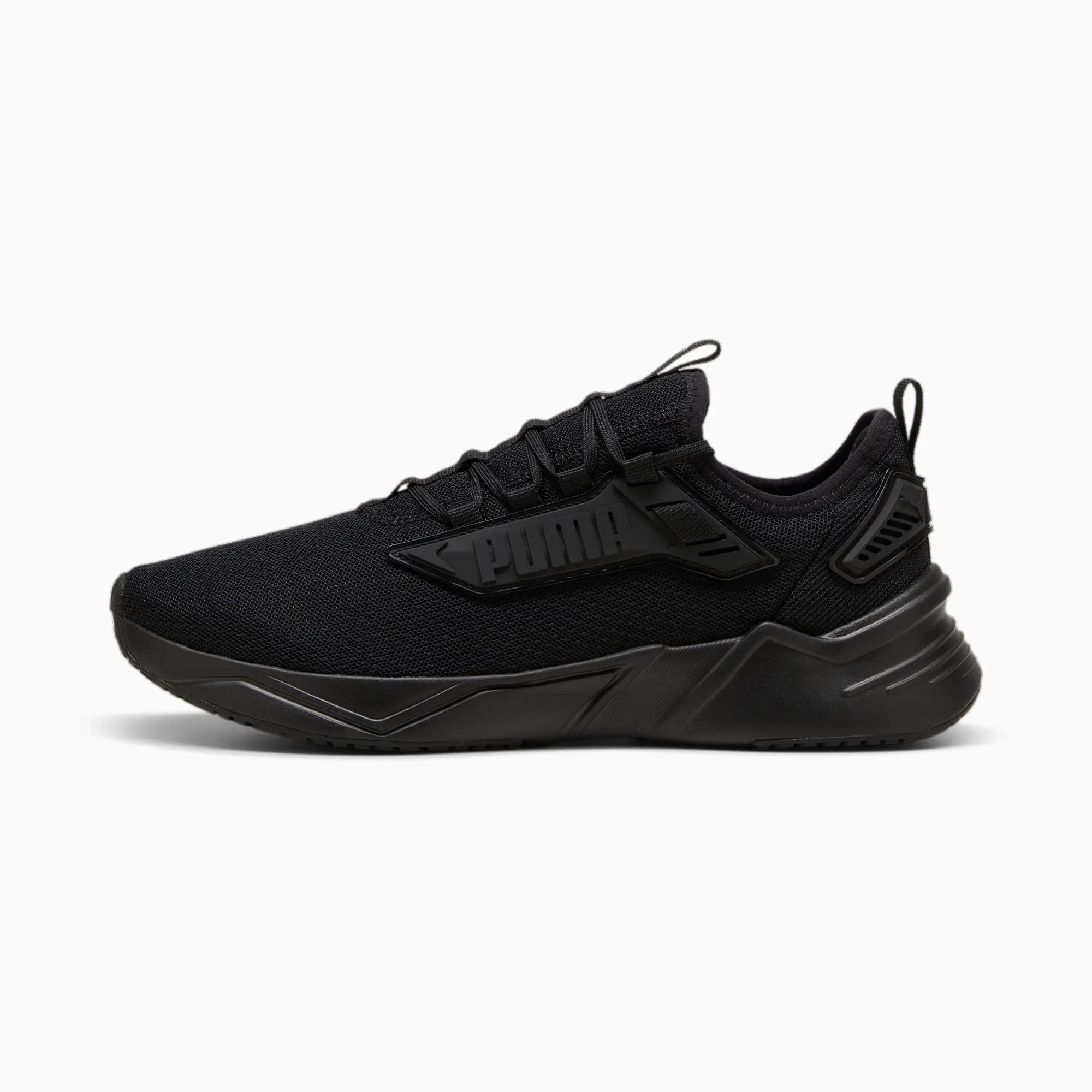 Puma Unisex Retaliate 3 Running Shoes - Black Rubber