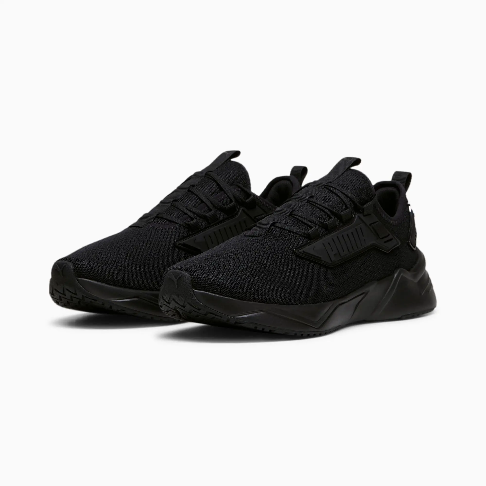 Puma Unisex Retaliate 3 Running Shoes - Black Rubber