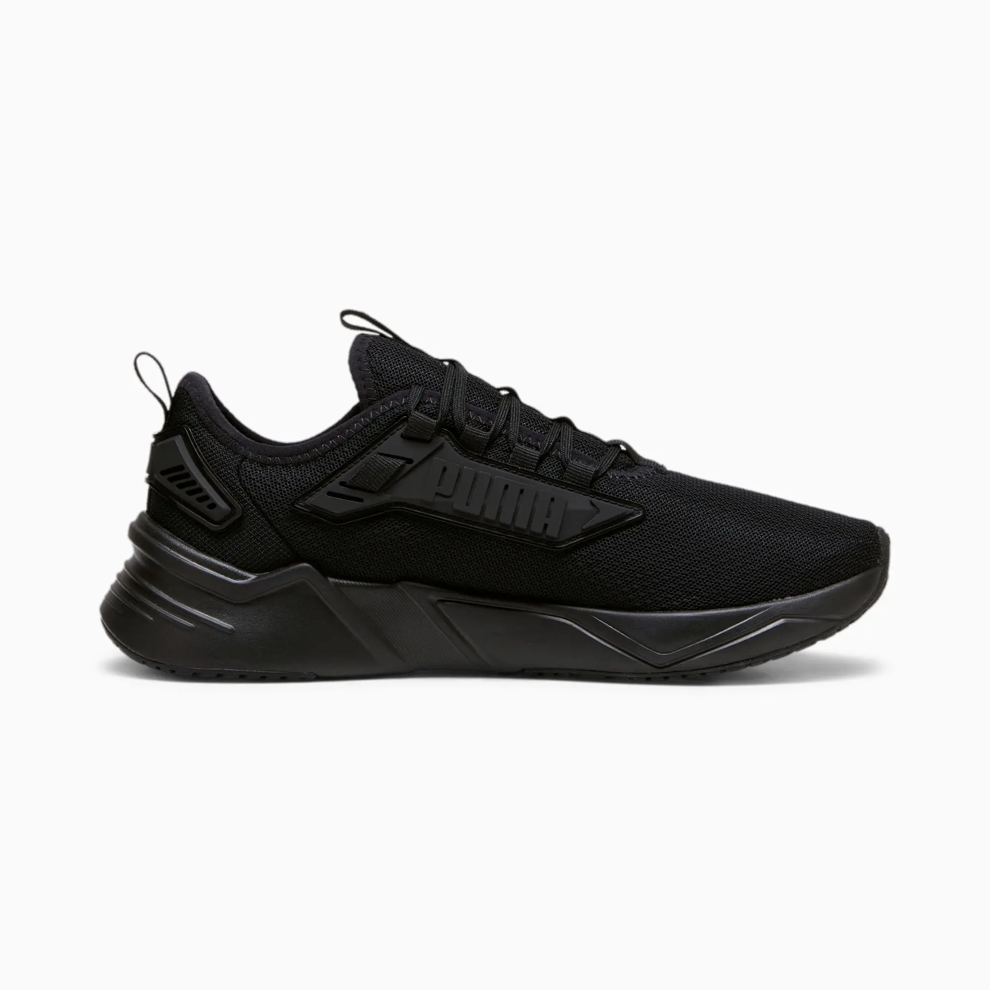 Puma Unisex Retaliate 3 Running Shoes - Black Rubber