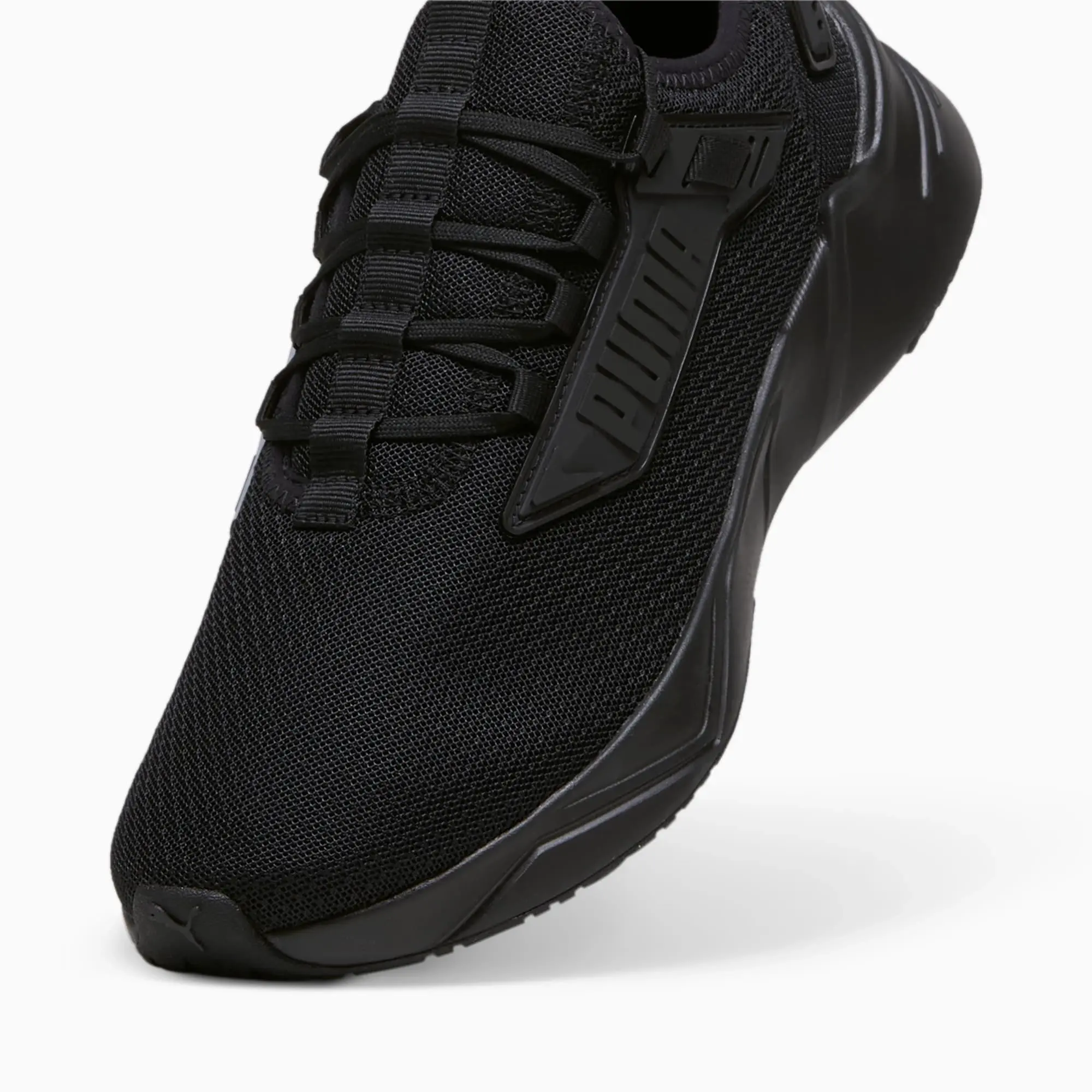 Puma Unisex Retaliate 3 Running Shoes - Black Rubber