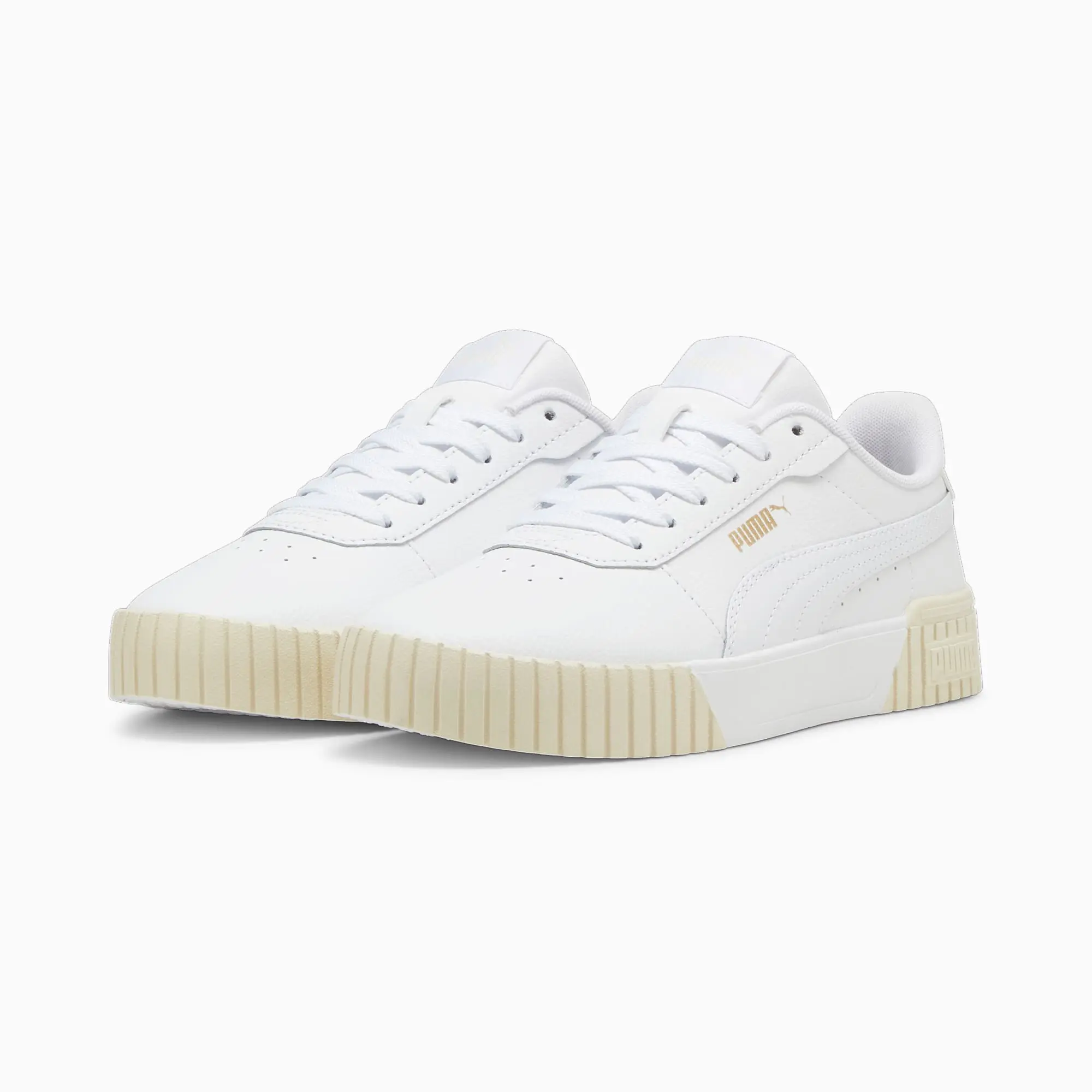 Puma Carina 2.0 Court Trainers Womens - White