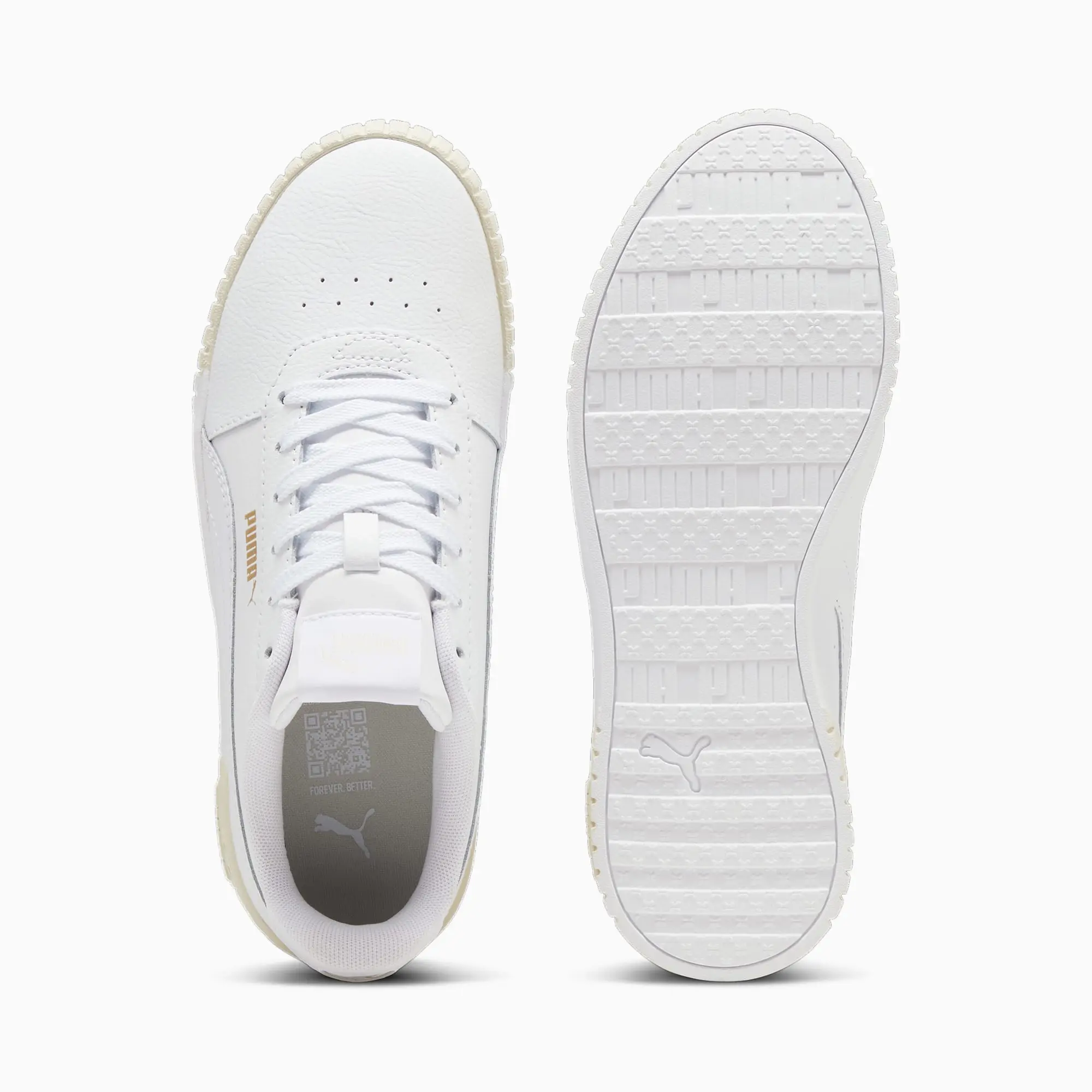 Puma Carina 2.0 Court Trainers Womens - White