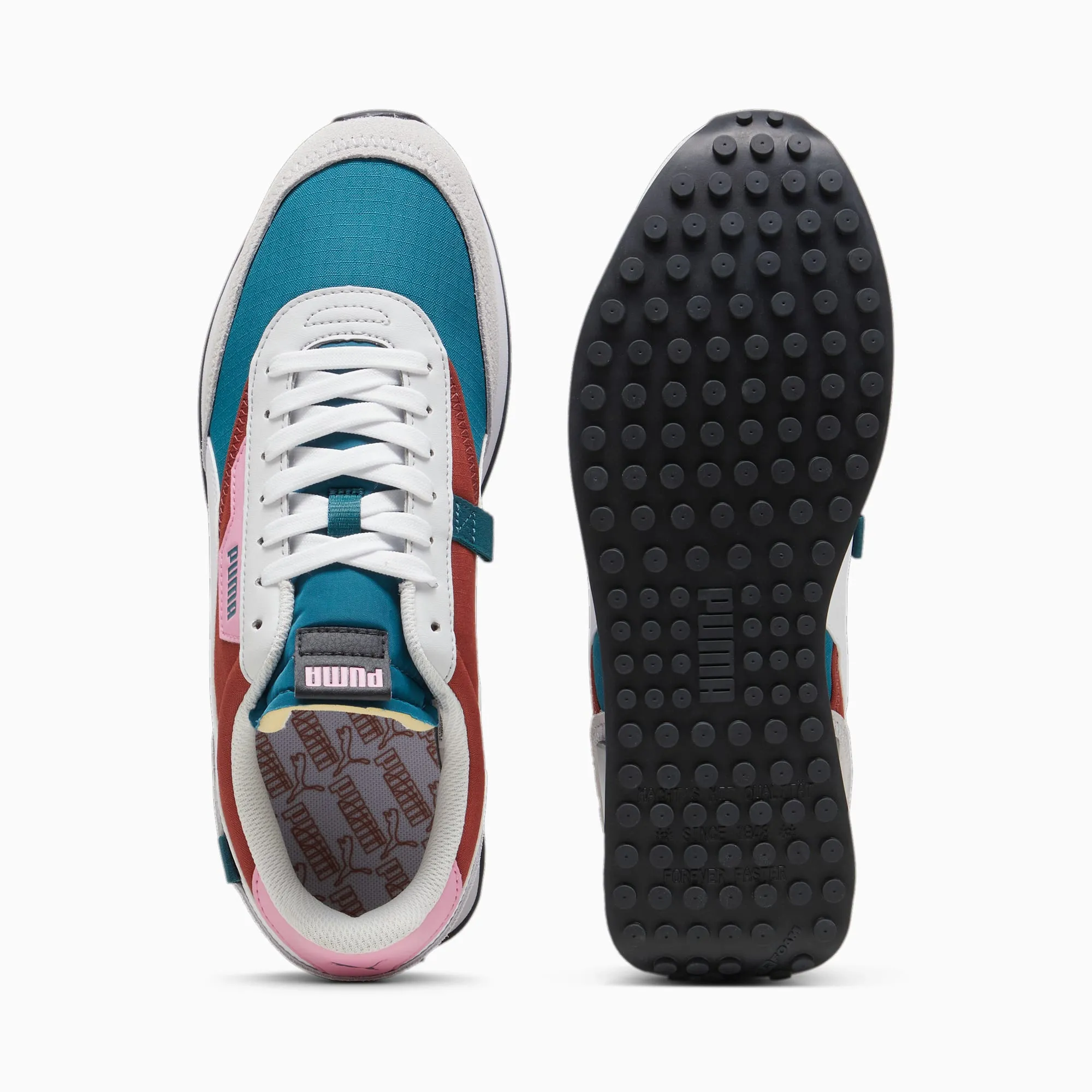 Puma Unisex Future Rider Play On Trainers - Multicolour | 393473_25 ...