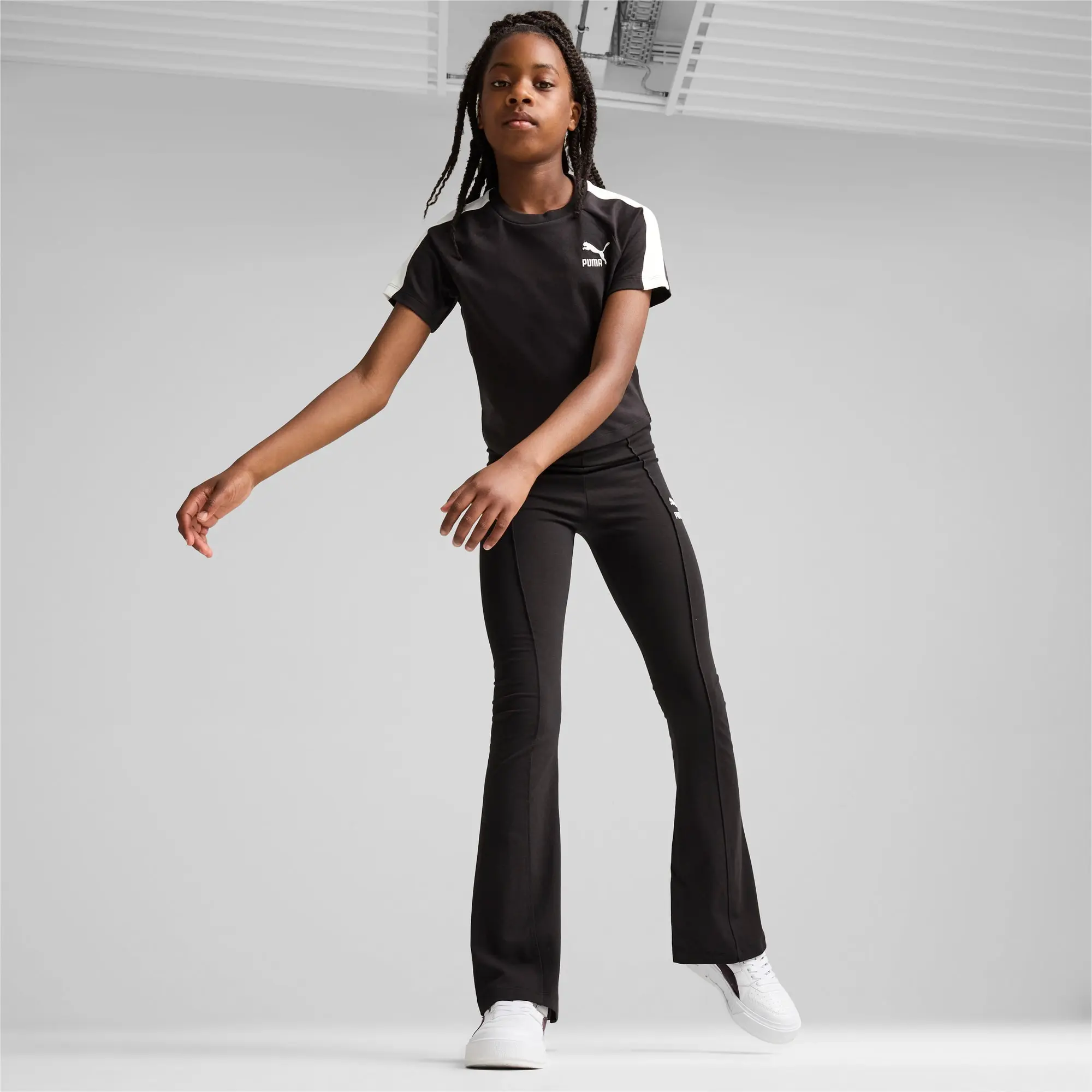 PUMA Iconic T7 Baby T-Shirt Youth, Black