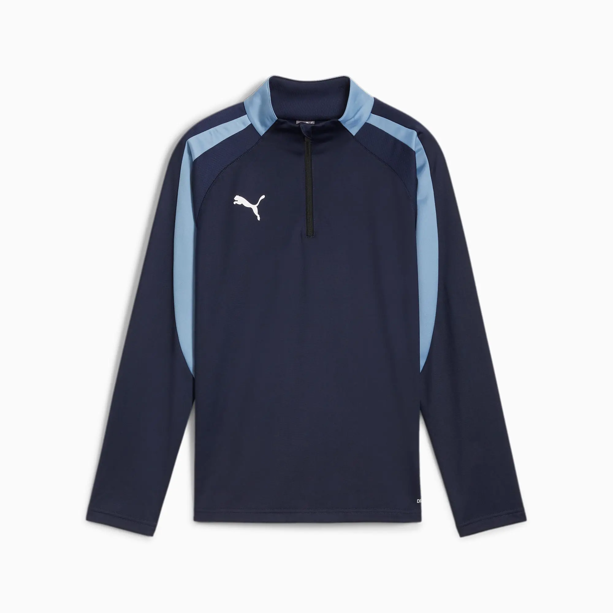 PUMA Individualliga Quarter-Zip Top Shirt Youth, Dark Blue