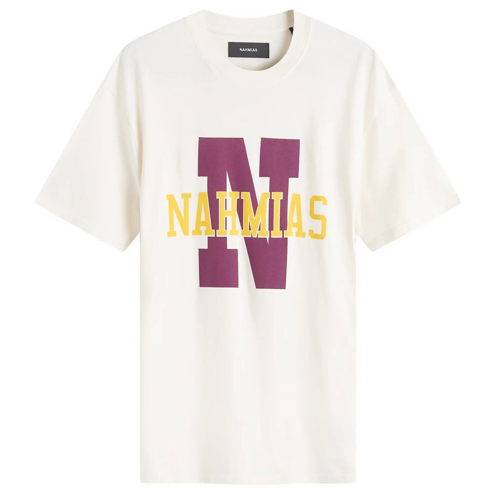 Nahmias Men's Teams T-Shirt Antique White