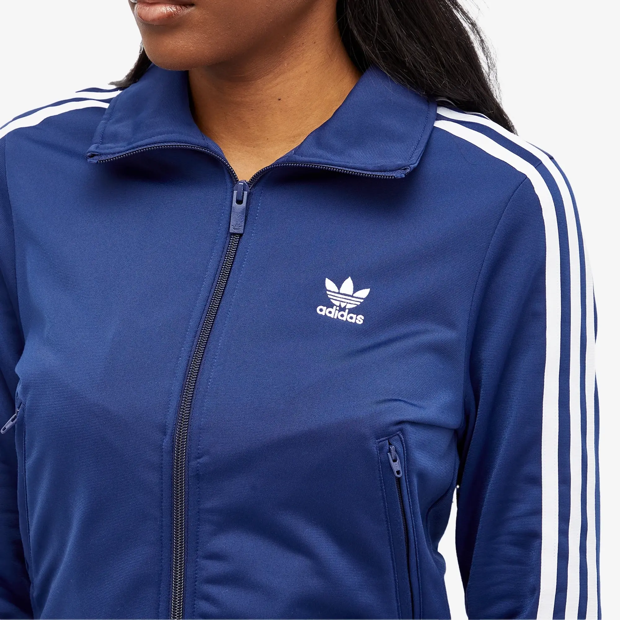 Adidas Women's Firebird Track Top Dark Blue