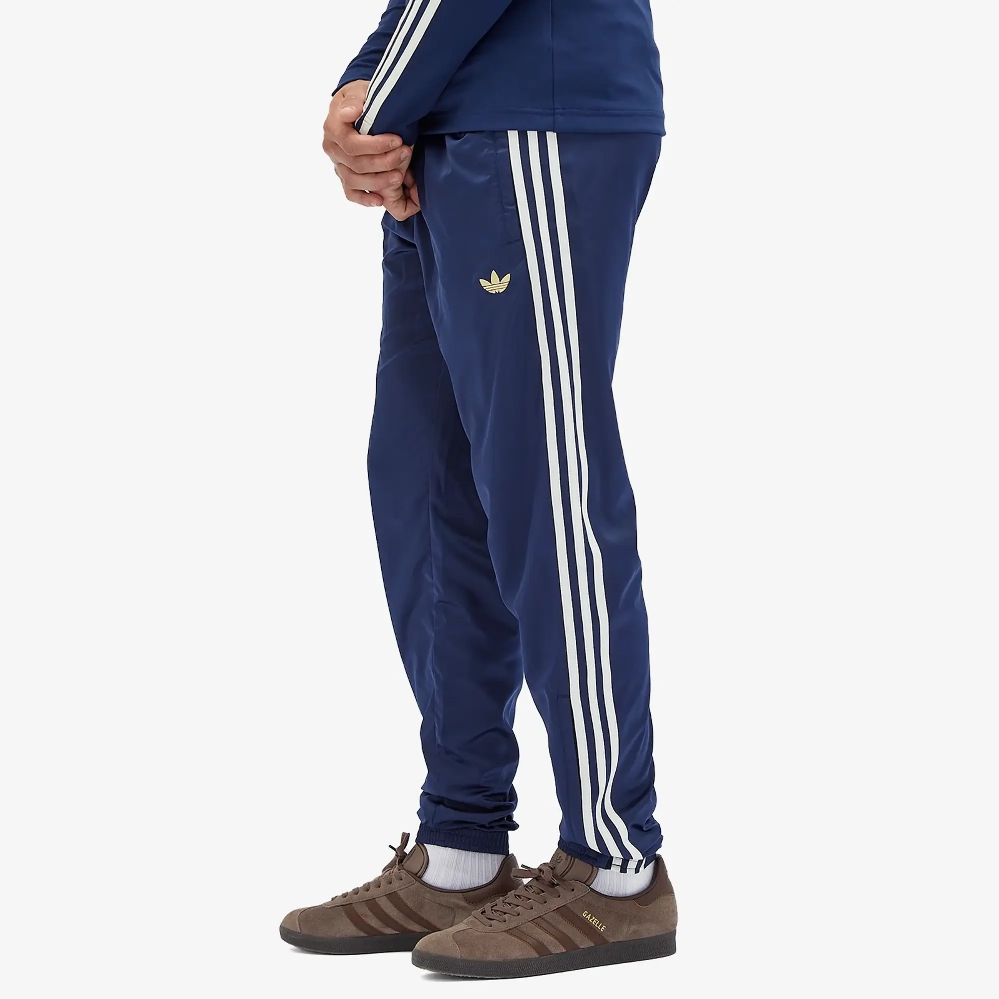 Adidas Premium Track Pants Men Track Pants Blue