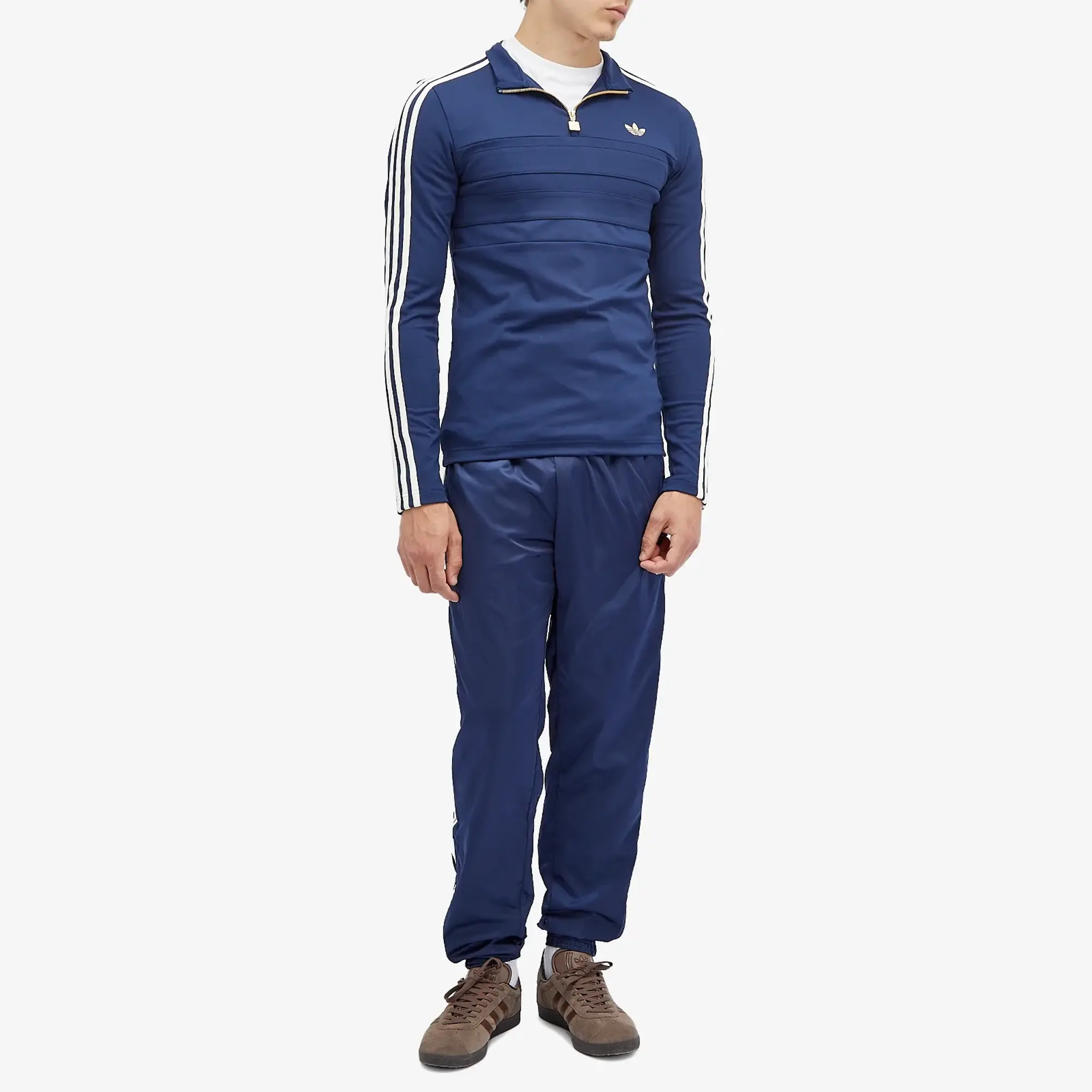 Adidas Premium Track Pants Men Track Pants Blue