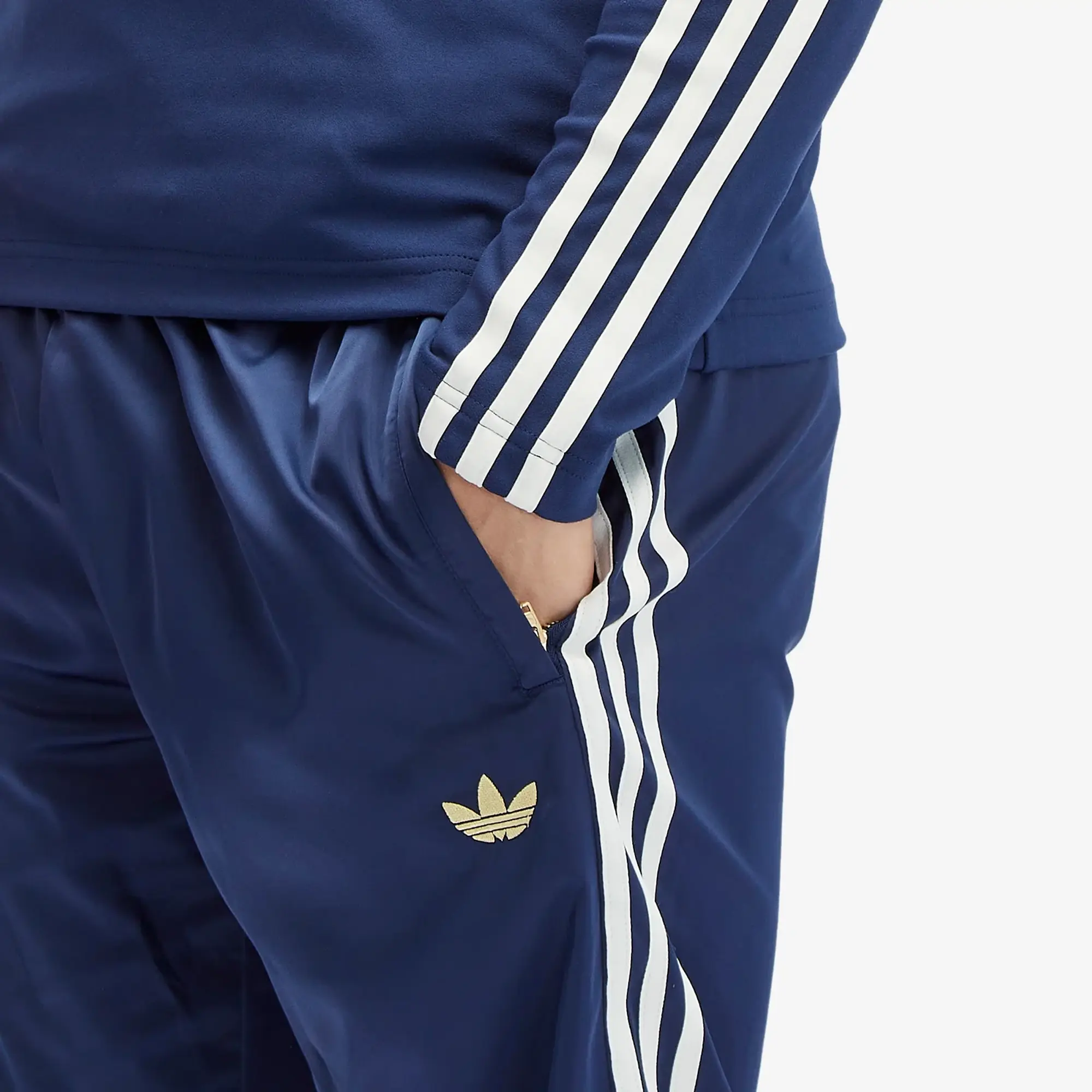 Adidas Premium Track Pants Men Track Pants Blue